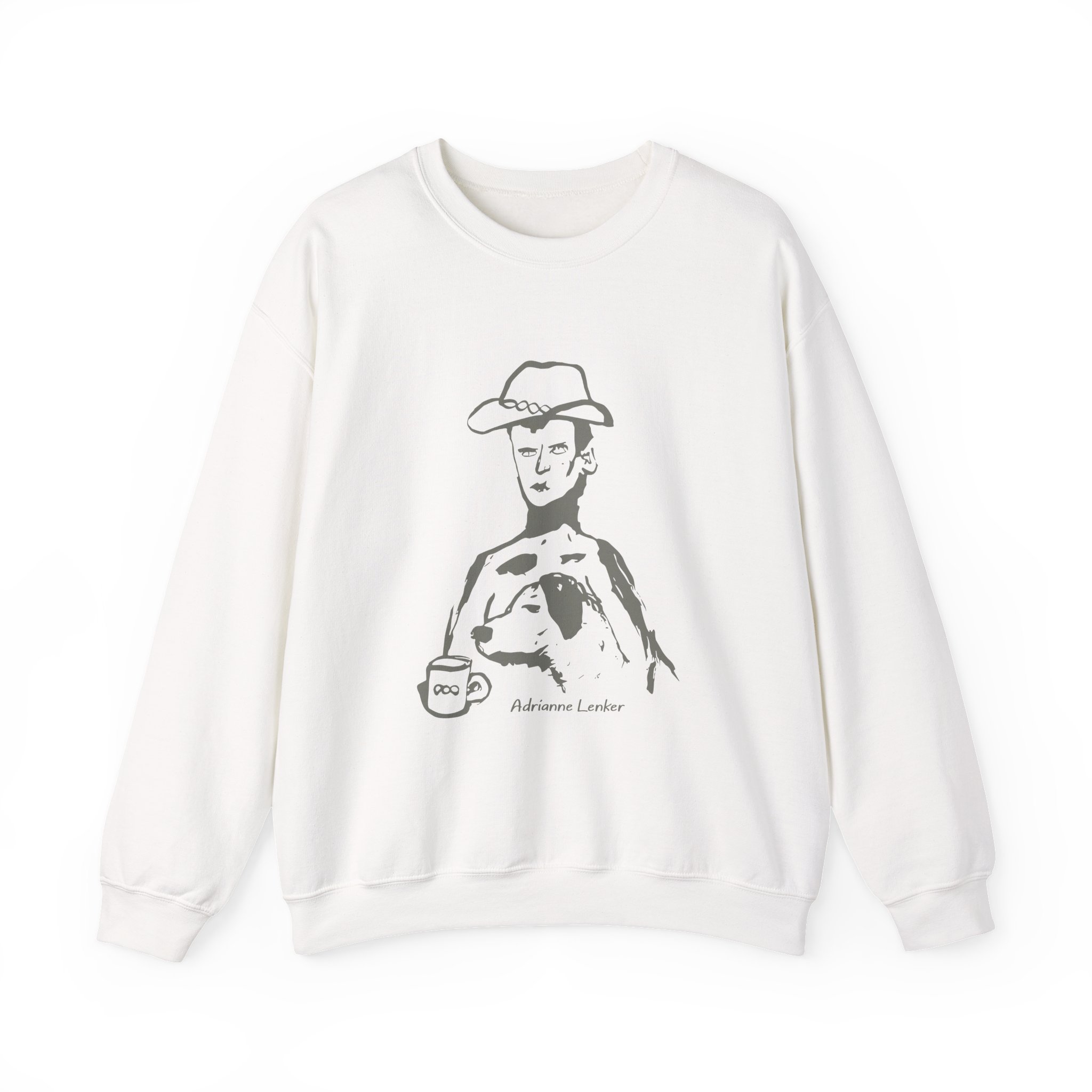 Adrianne Lenker Adrianne & Oso Unisex Heavy Blend Crewneck Sweatshirt