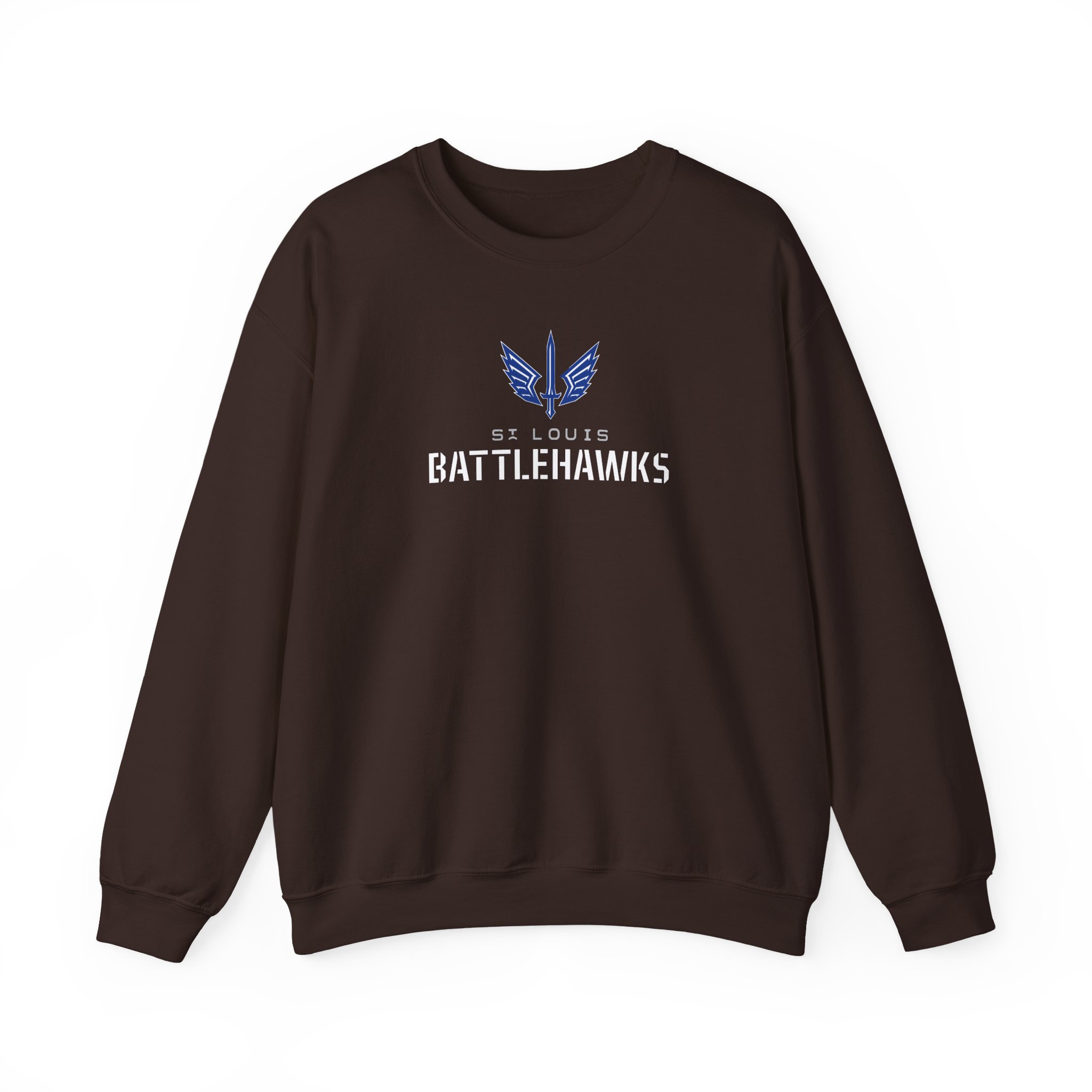 St. Louis Battlehawks 108 Stitches Unisex Heavy Blendâ„¢ Crewneck Sweatshirt