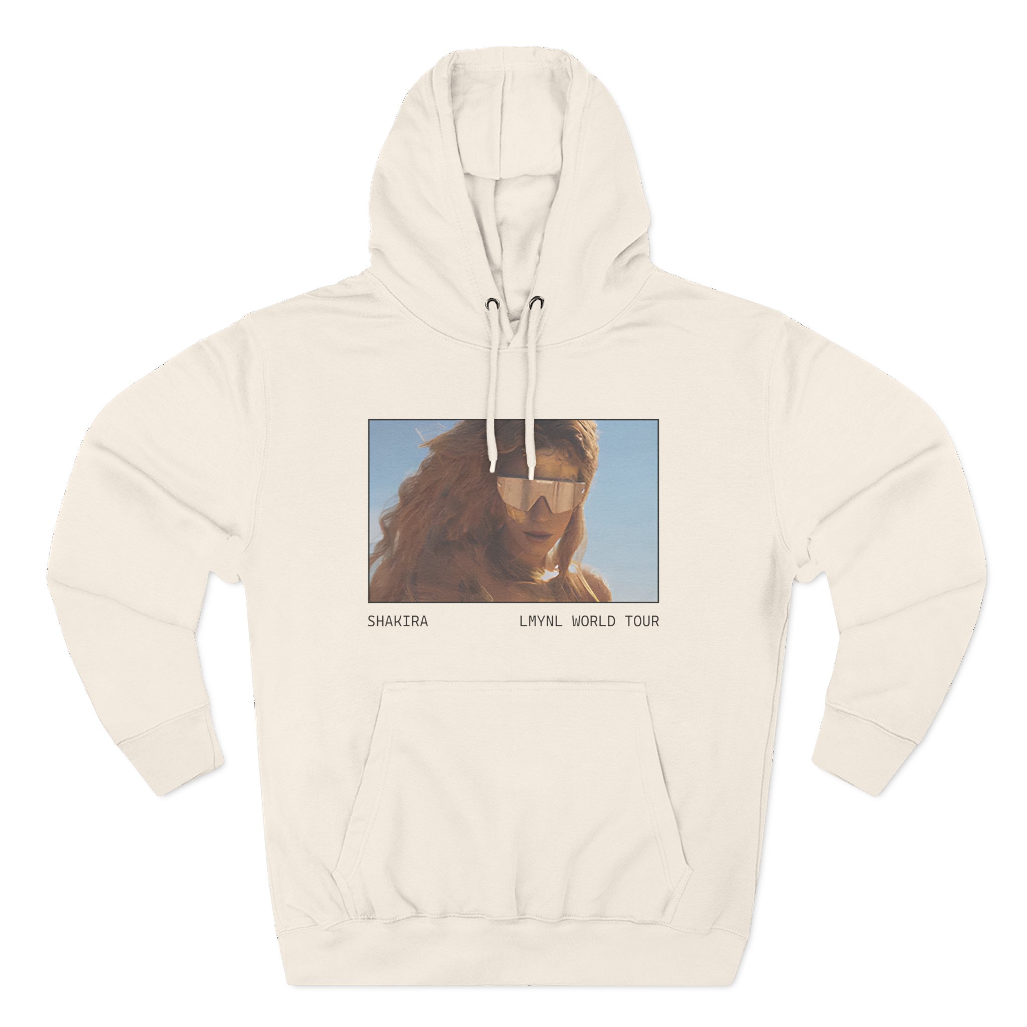 Shakira Sunglasses Three-Panel Fleece Hoodie