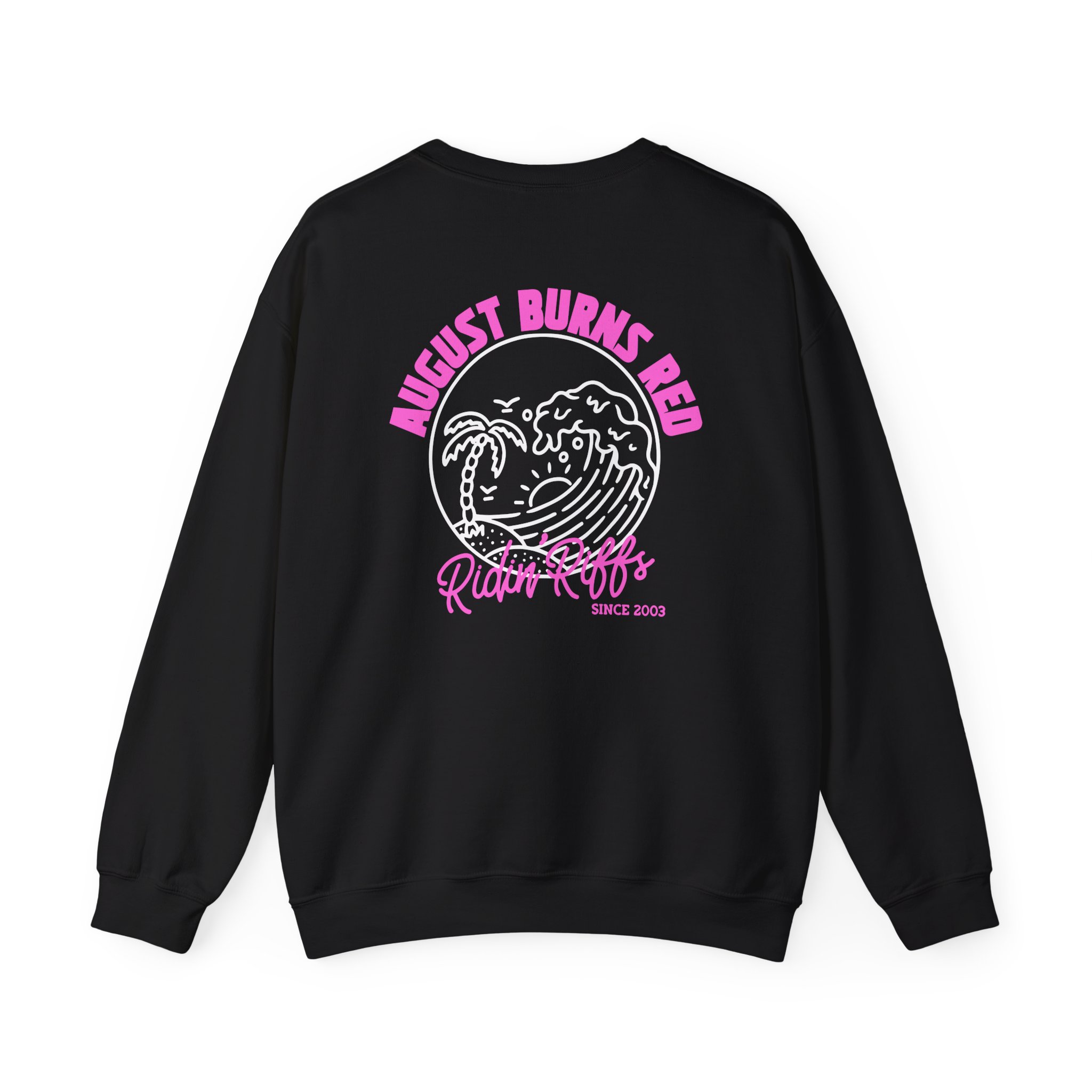 August Burns Red Riff Riders Teal Unisex Heavy Blendâ„¢ Crewneck Sweatshirt