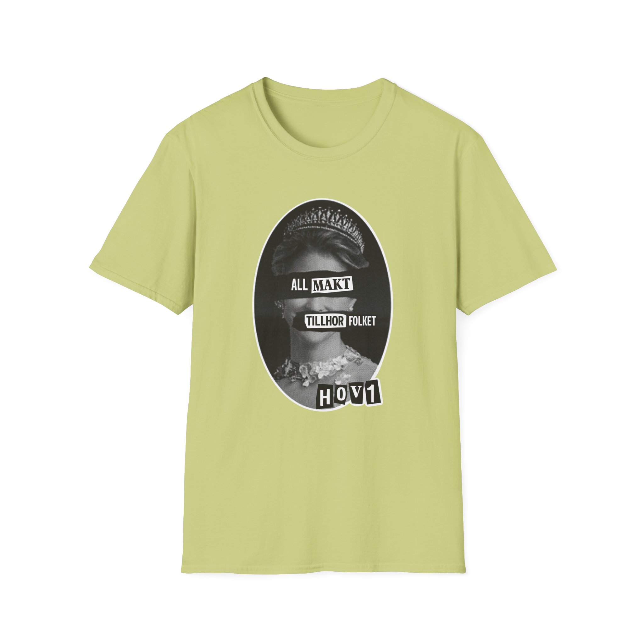 Hov1 All Makt Tillh’r Folket Unisex Softstyle T-Shirt