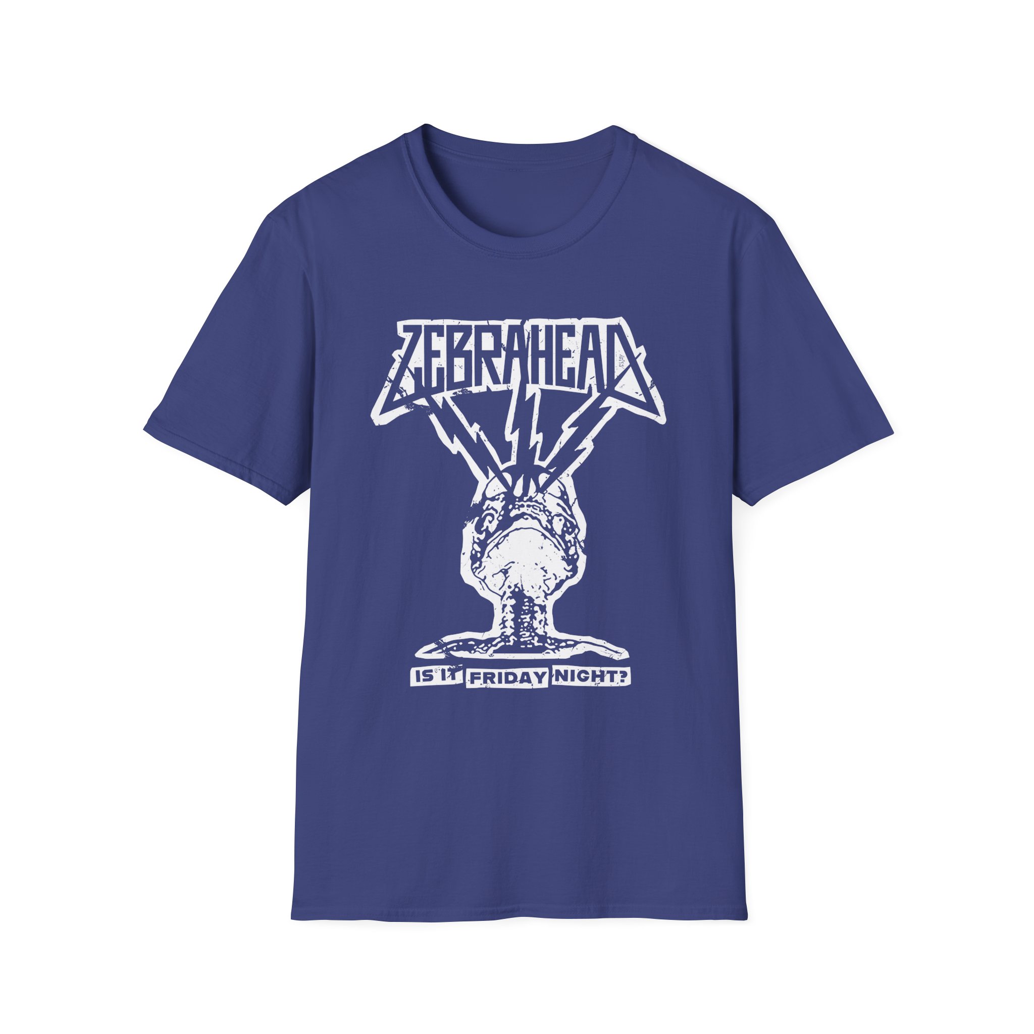 Zebrahead Lightning Skull Friday night tour Unisex Softstyle T-Shirt