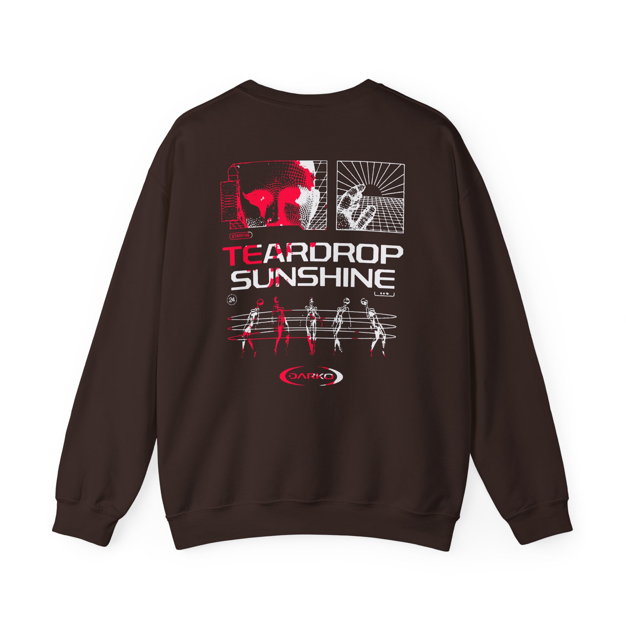 Darko Teardrop Sunshine Unisex Heavy Blendâ„¢ Crewneck Sweatshirt