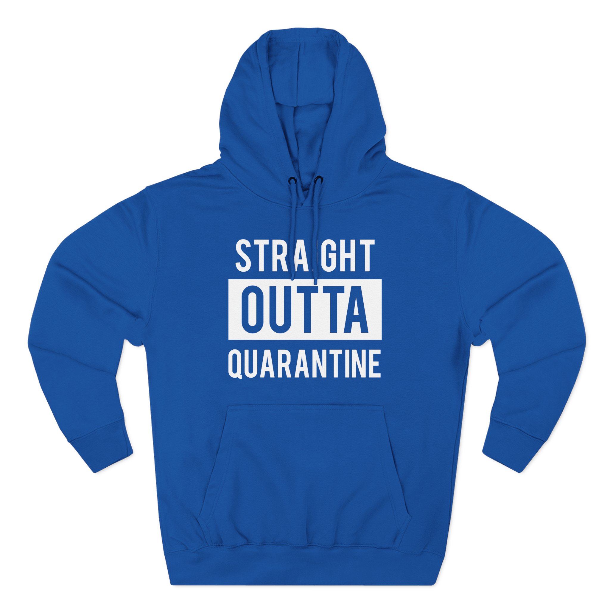NWA Straight Outta Quarantine Three-Panel Fleece Hoodie