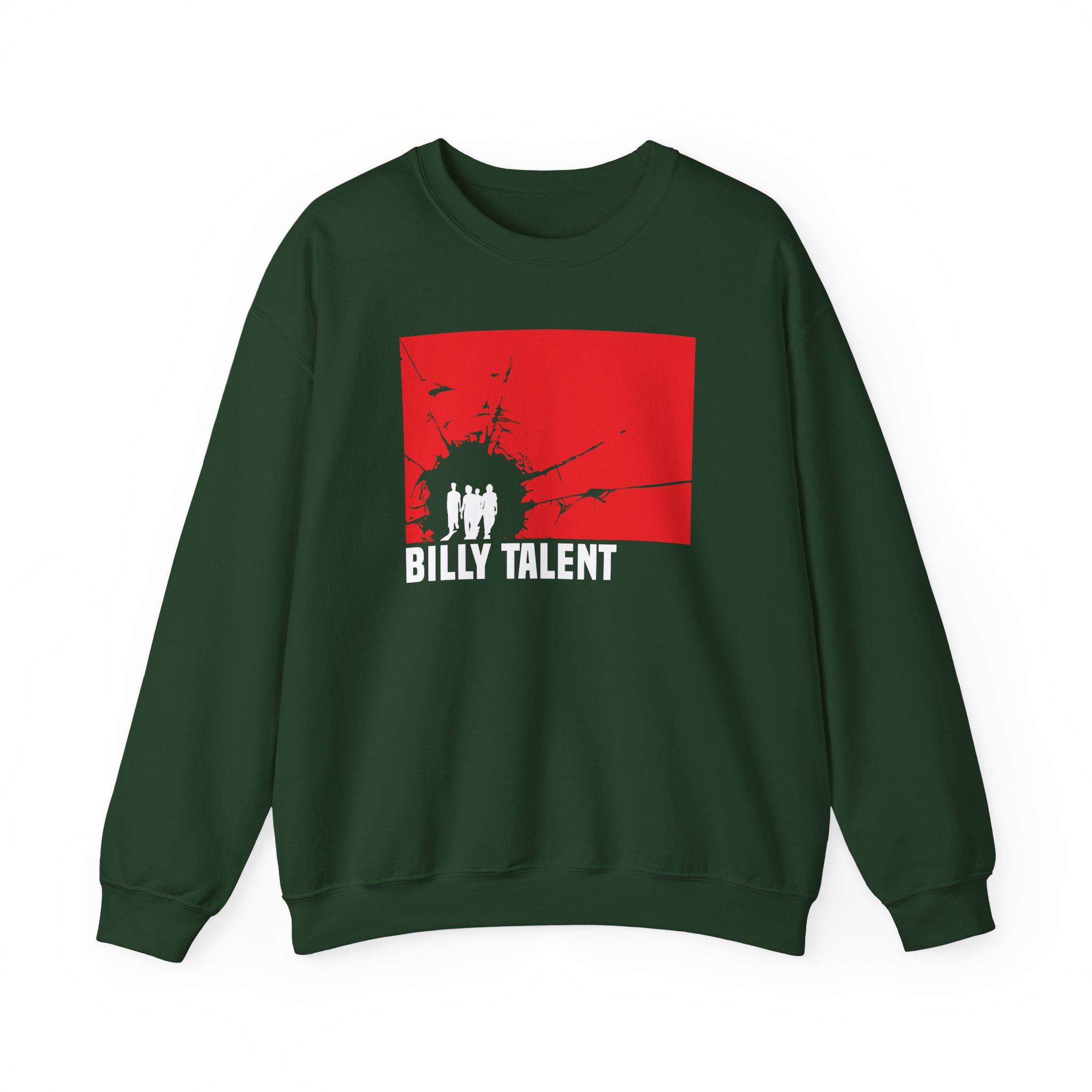 Billy Talent Red Square Unisex Heavy Blendâ„¢ Crewneck Sweatshirt