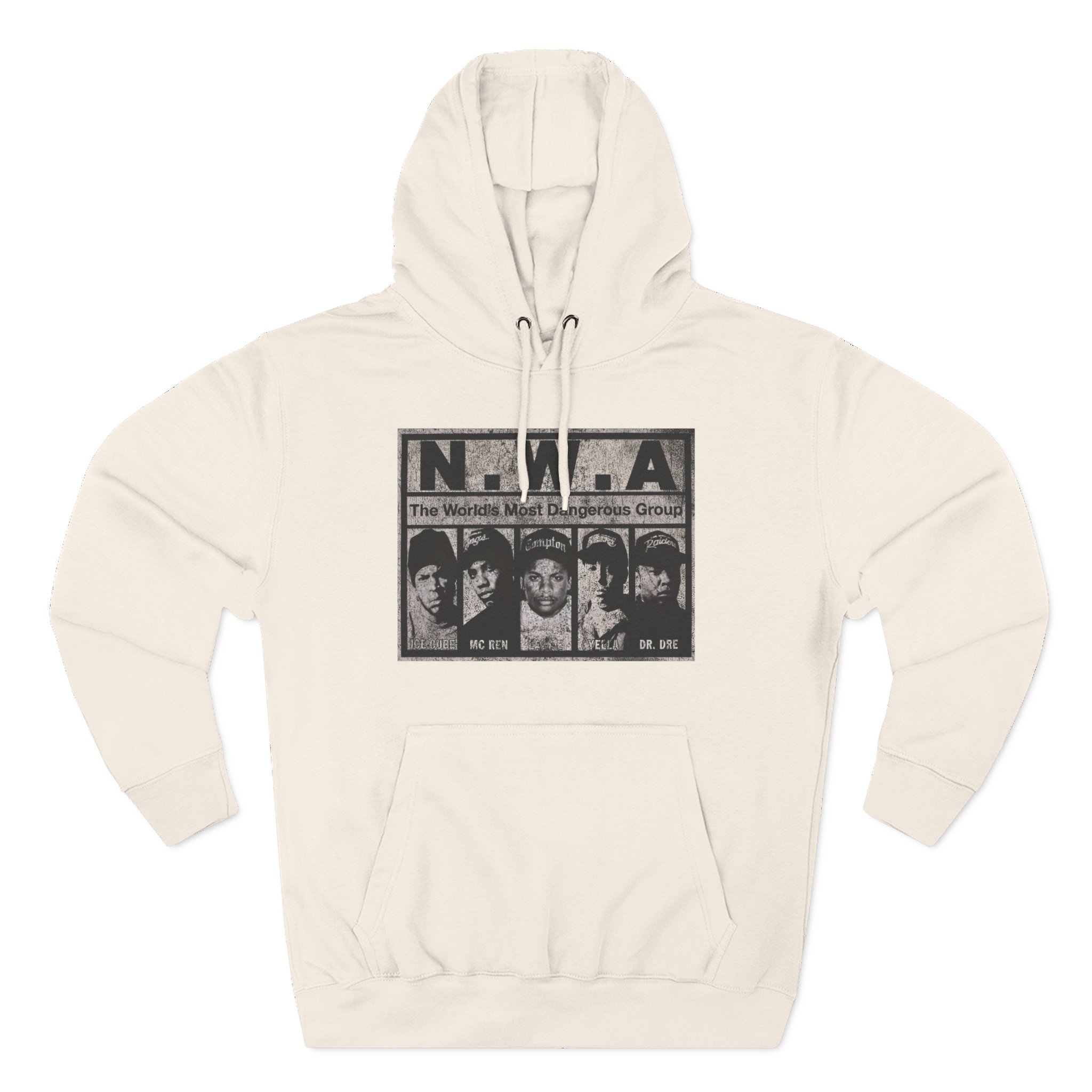 NWA The World's Most Dangerous Group Three-Panel Fleece Hoodie