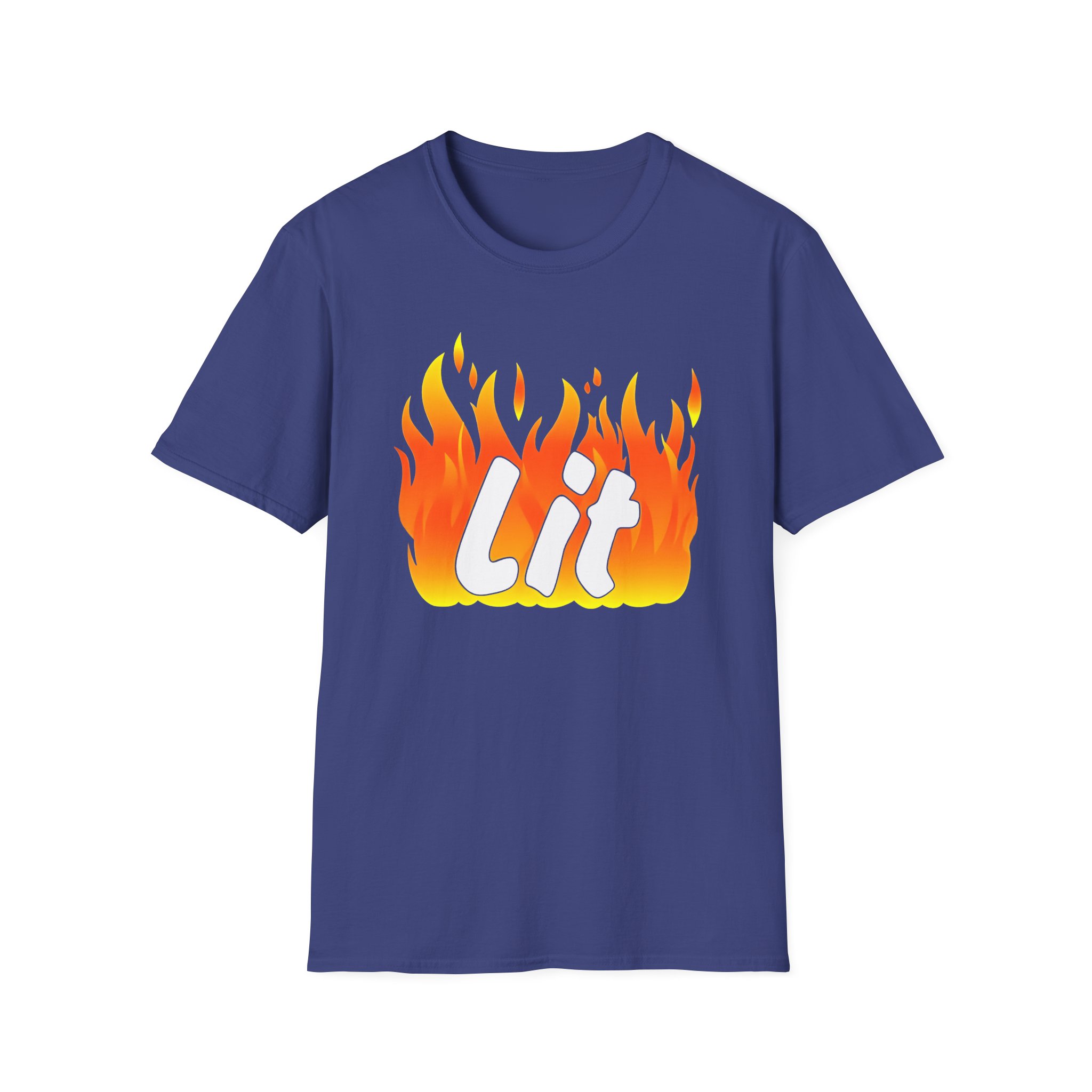 Dobre brothers Lit fire Unisex Softstyle T-Shirt