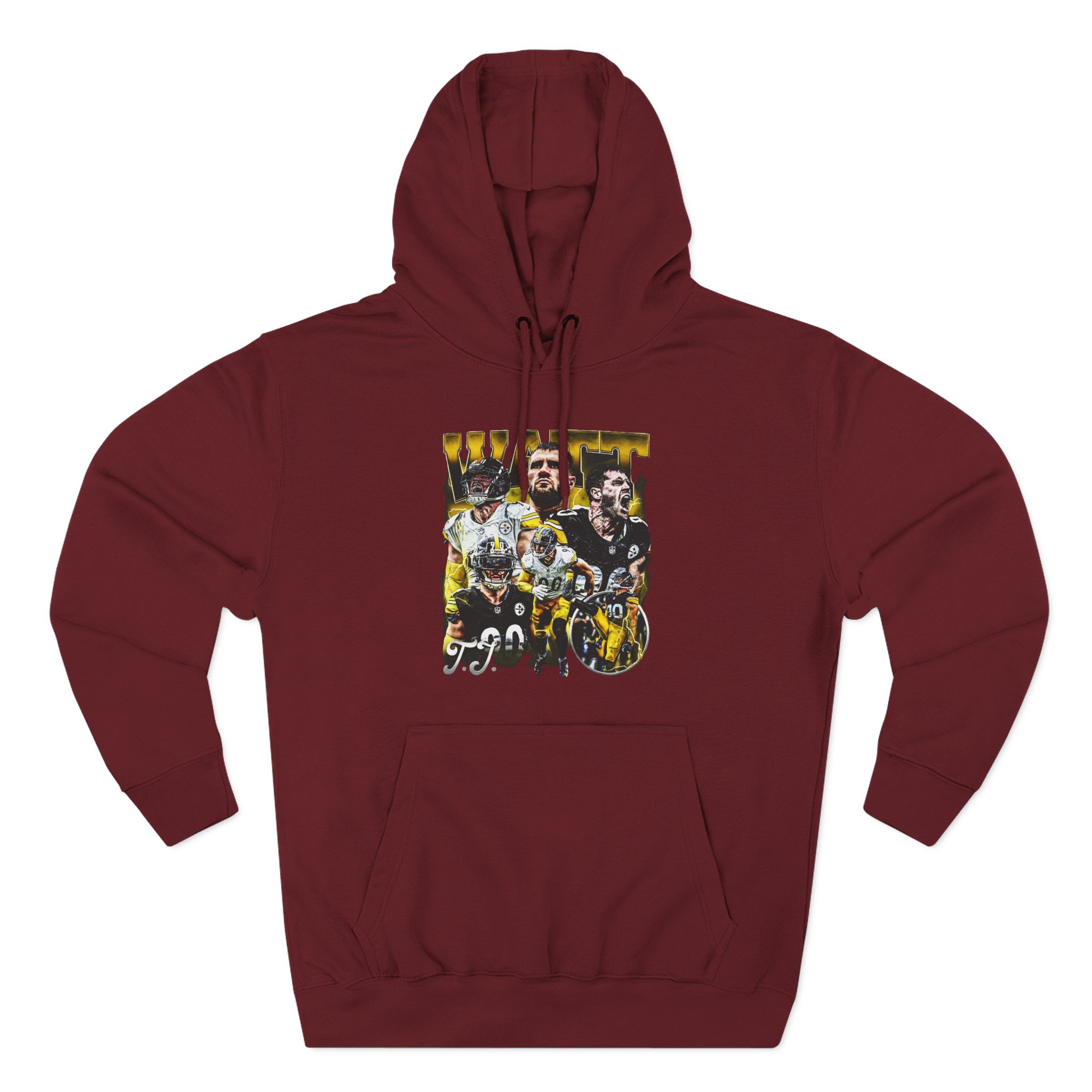Tj Watt Three-Panel Fleece Hoodie
