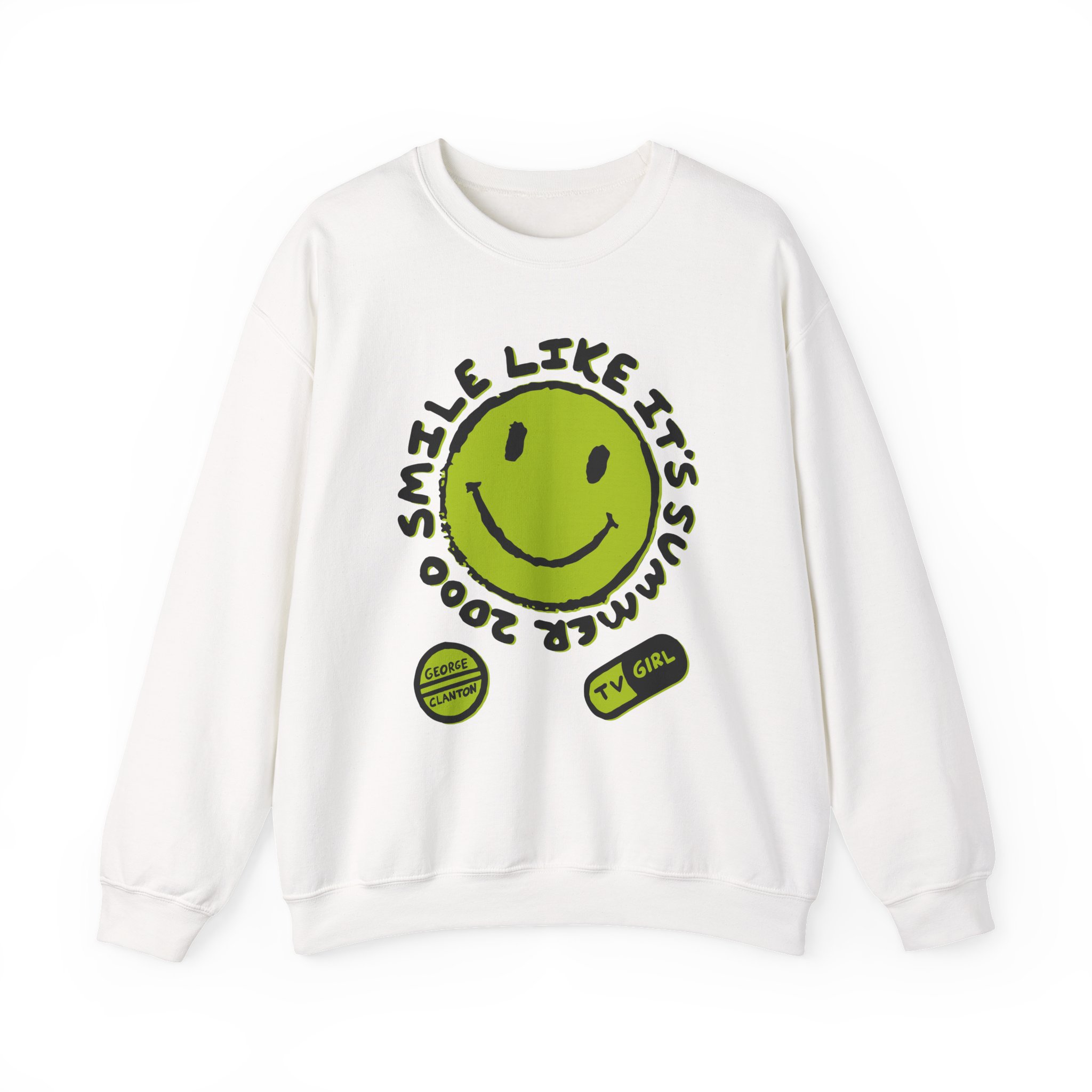 Tv Girl Smile Like It's Summer 2000 Unisex Heavy Blendâ„¢ Crewneck Sweatshirt