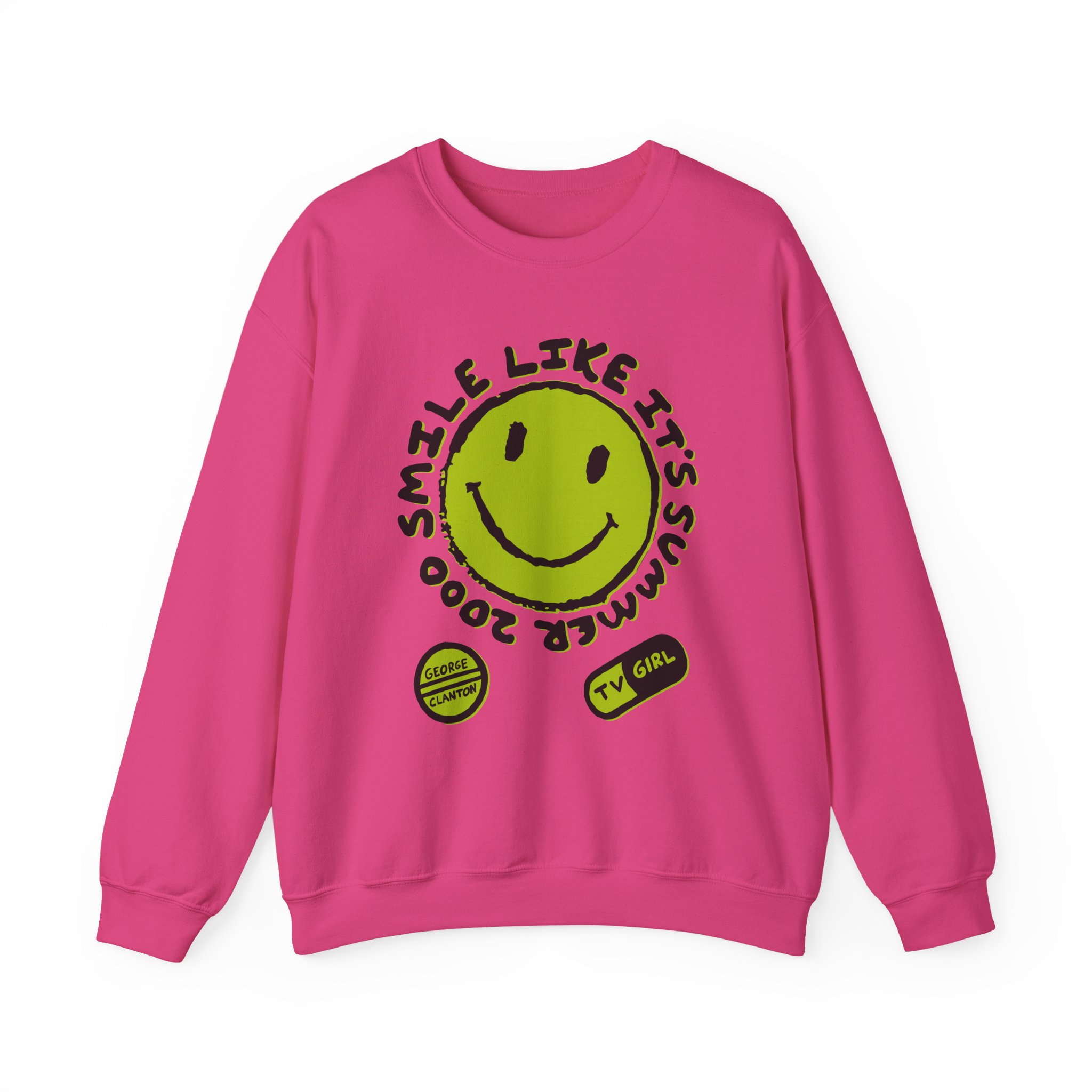 Tv Girl Smile Like It's Summer 2000 Unisex Heavy Blendâ„¢ Crewneck Sweatshirt