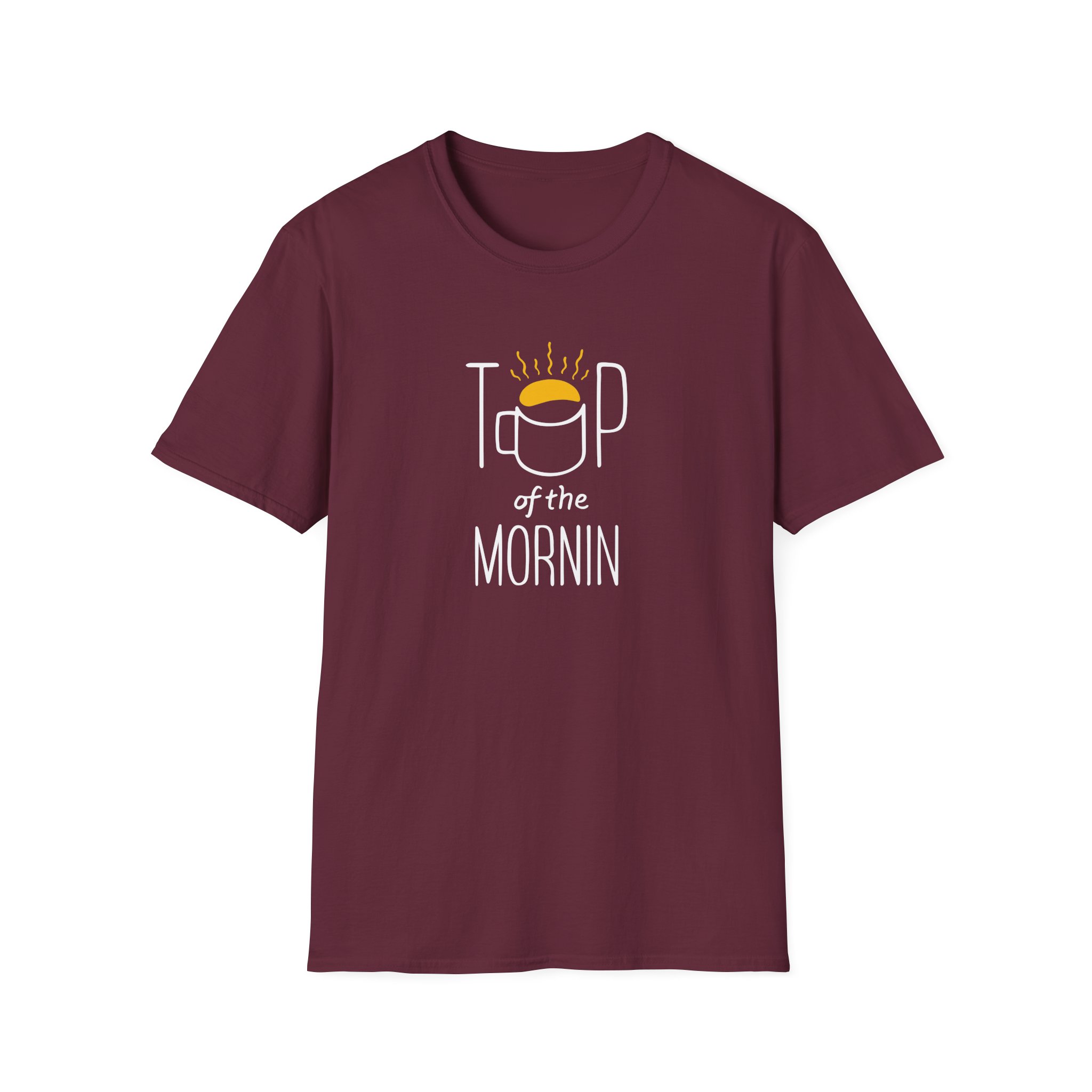 Top of the Morning Coffee Unisex Softstyle T-Shirt
