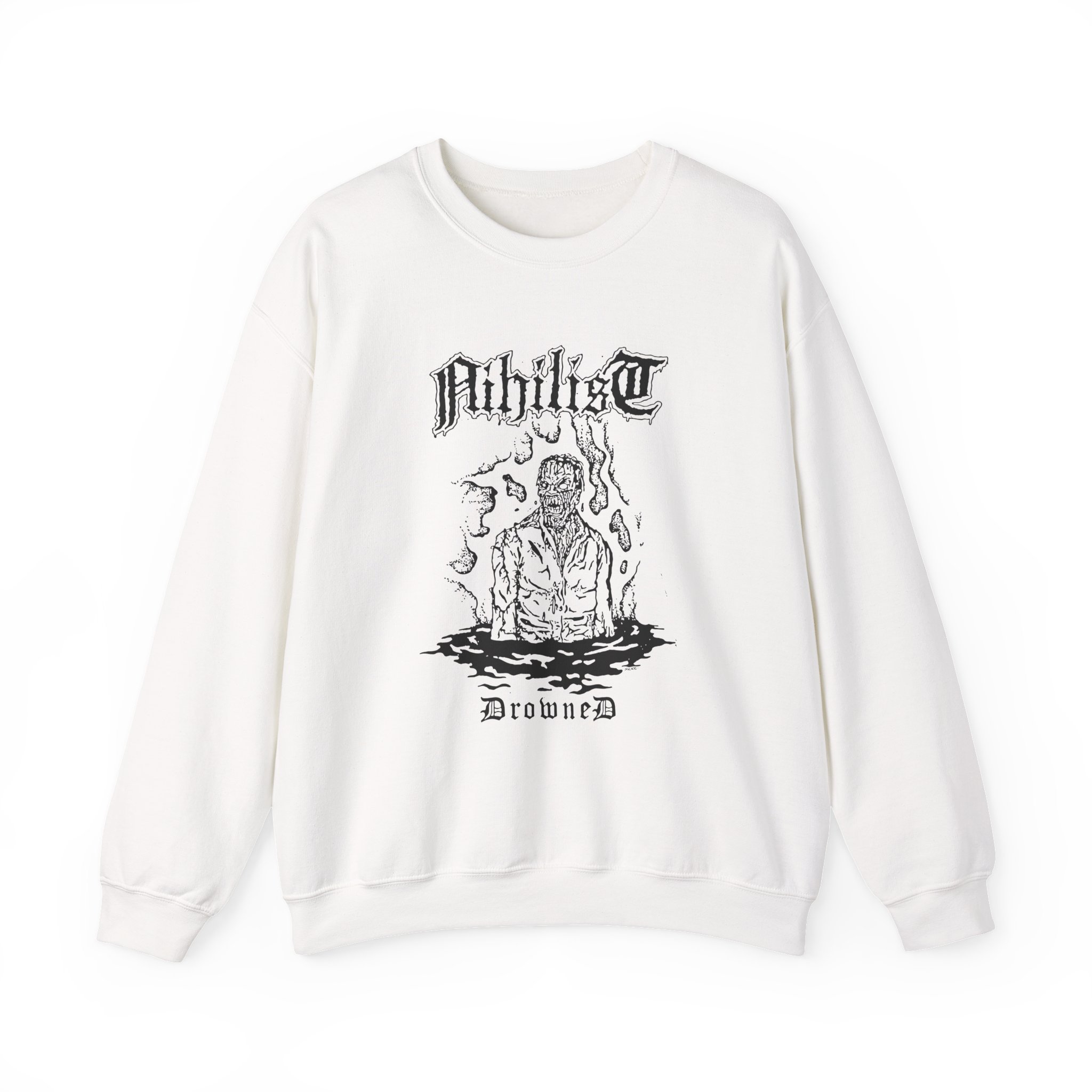 Entombed Nihilist Drowned Unisex Heavy Blendâ„¢ Crewneck Sweatshirt