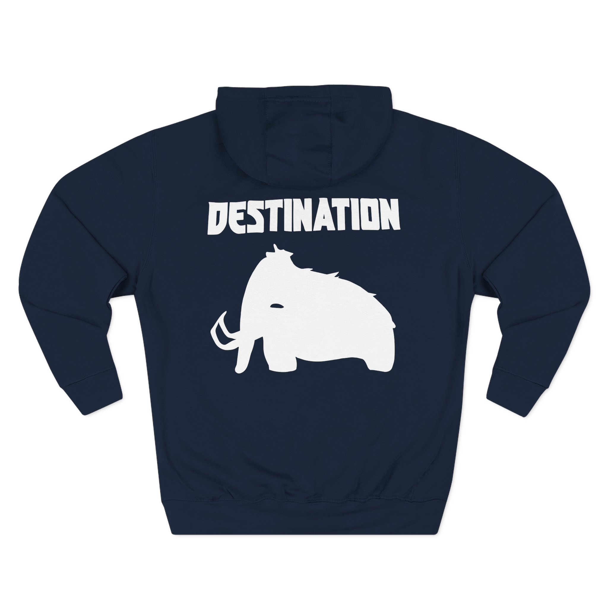 Wooli Destination Three-Panel Fleece Hoodie