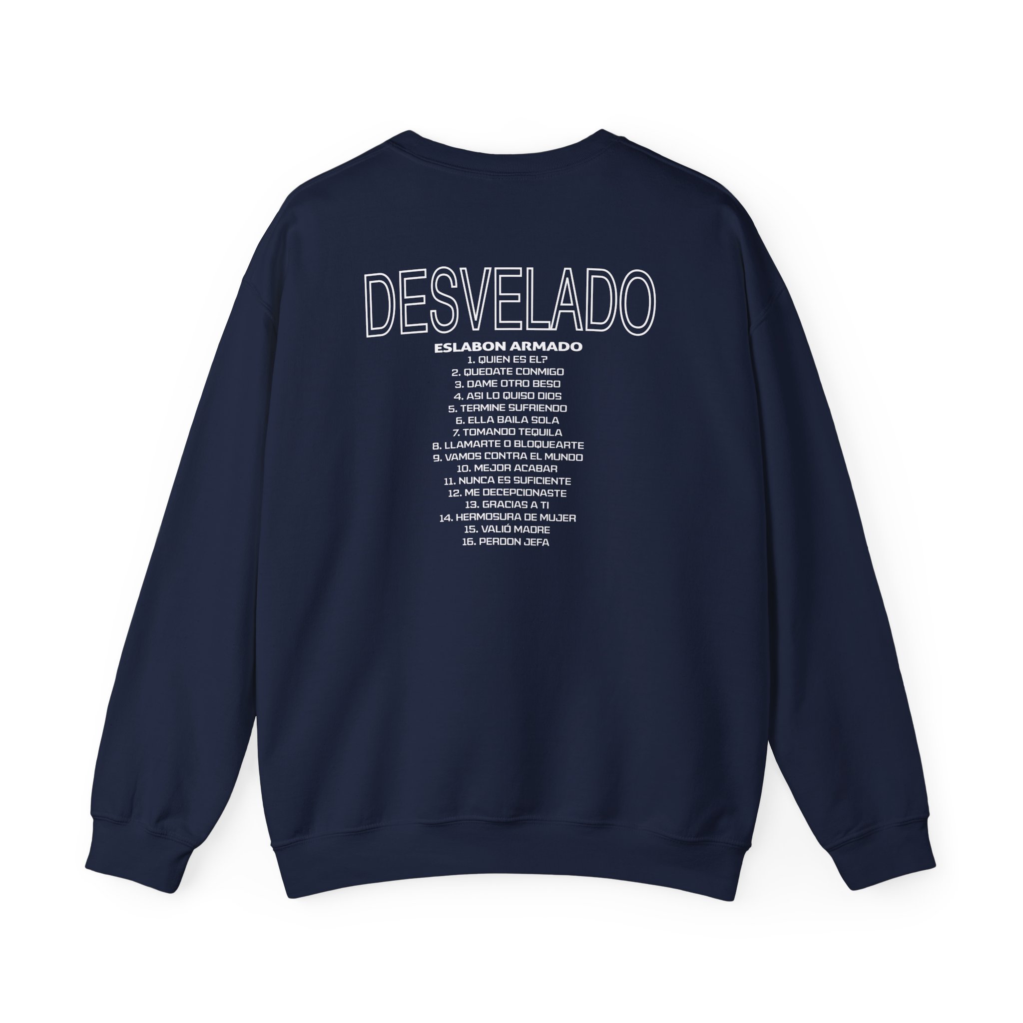 Eslabon Armado Desvelado Album Unisex Heavy Blendâ„¢ Crewneck Sweatshirt