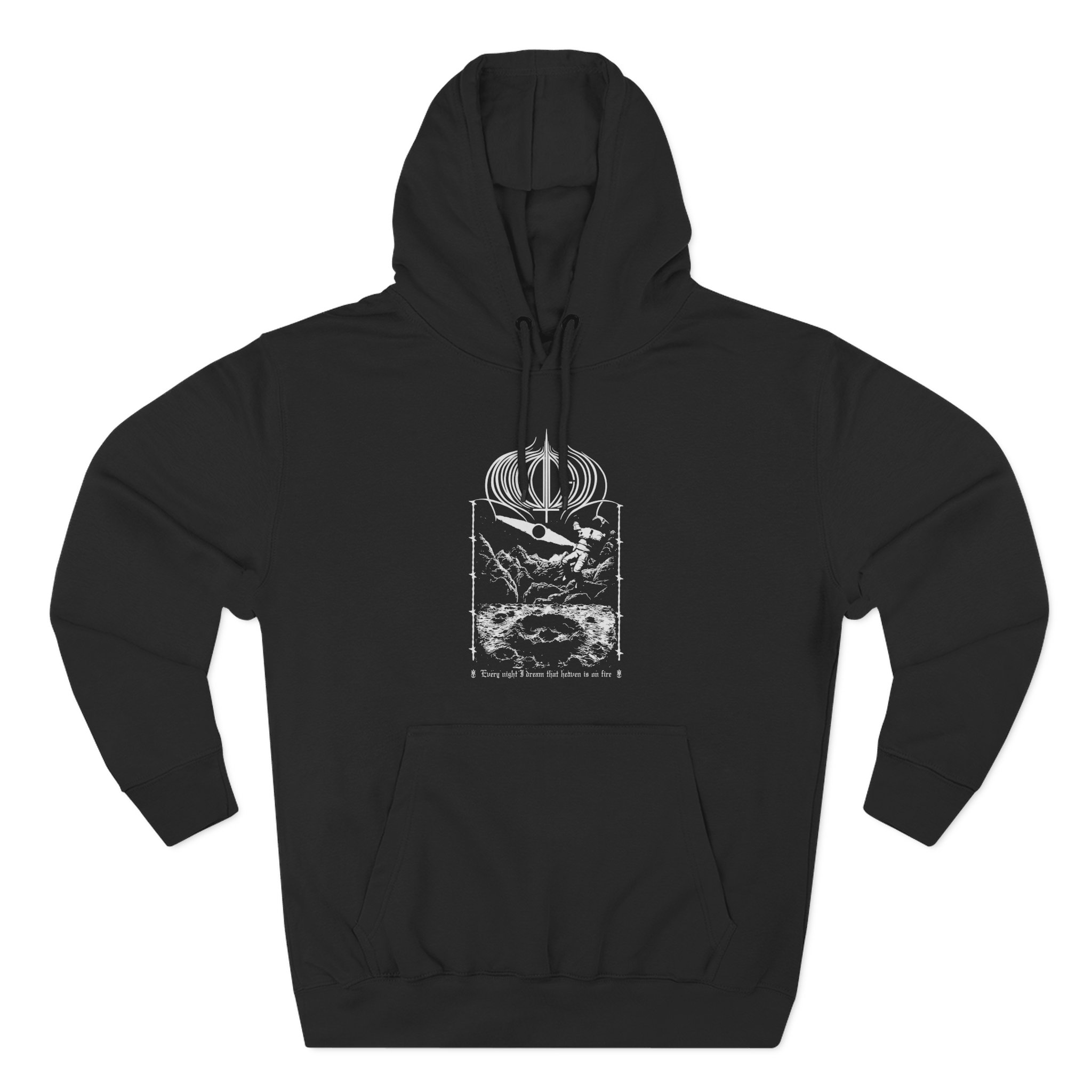 Amigo The Devil Heavens On Fire Three-Panel Fleece Hoodie