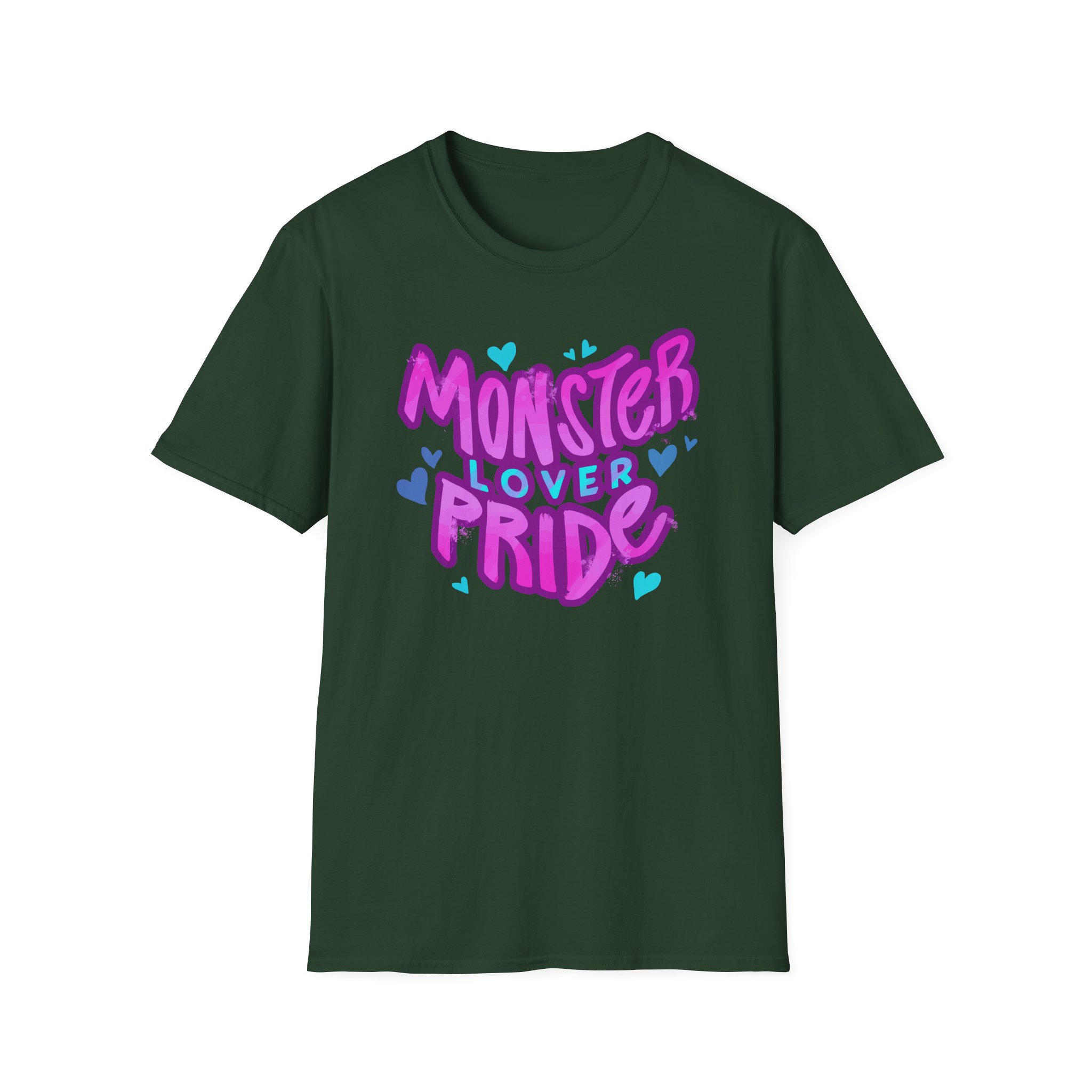 Vivziepop Monster Lover Pride Unisex Softstyle T-Shirt