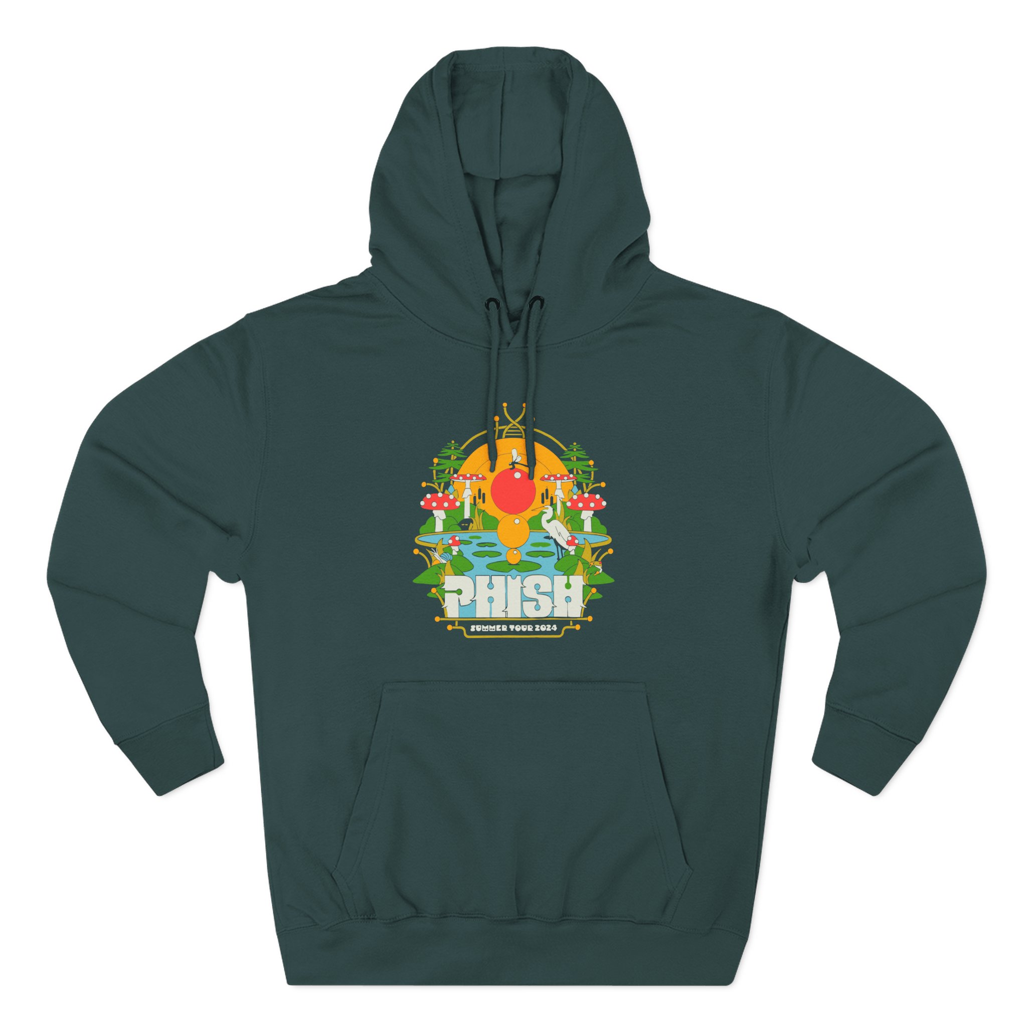Phish Pond Life Summer 24 Three-Panel Fleece Hoodie
