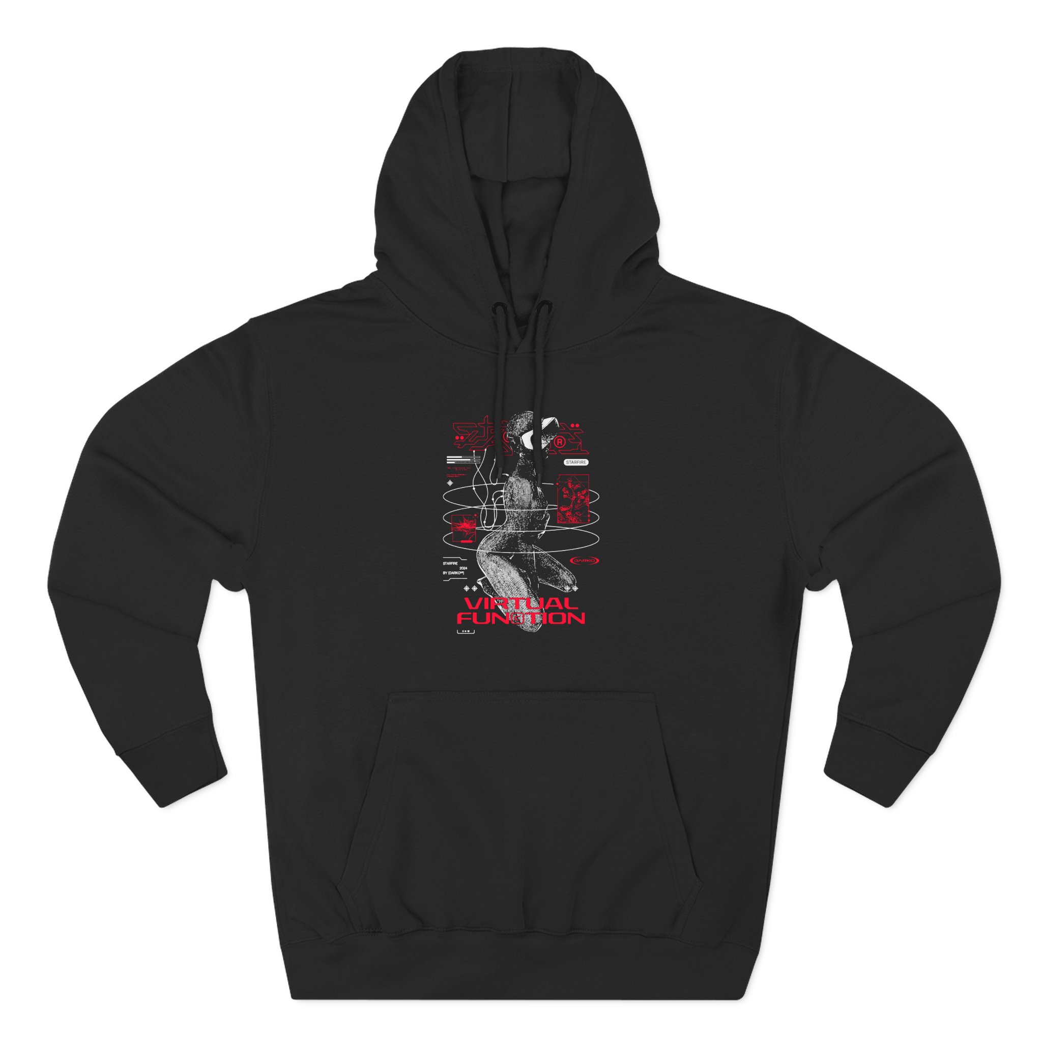 Darko Virtual Function Three-Panel Fleece Hoodie