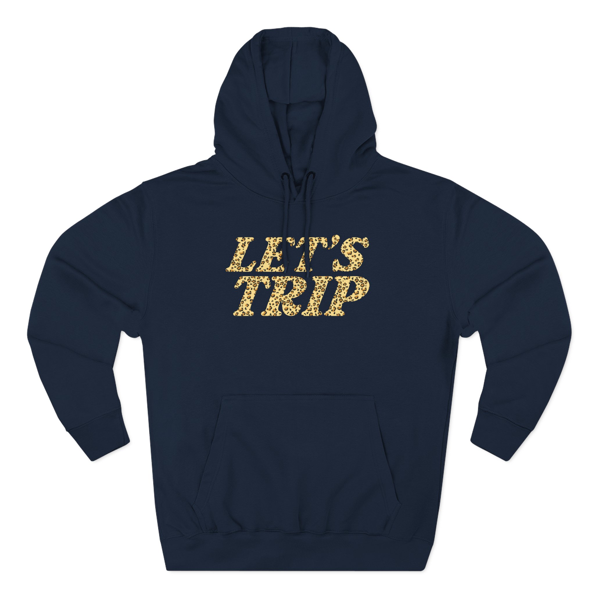 Sturniolo Triplets Let's Trip Cheetah Three-Panel Fleece Hoodie