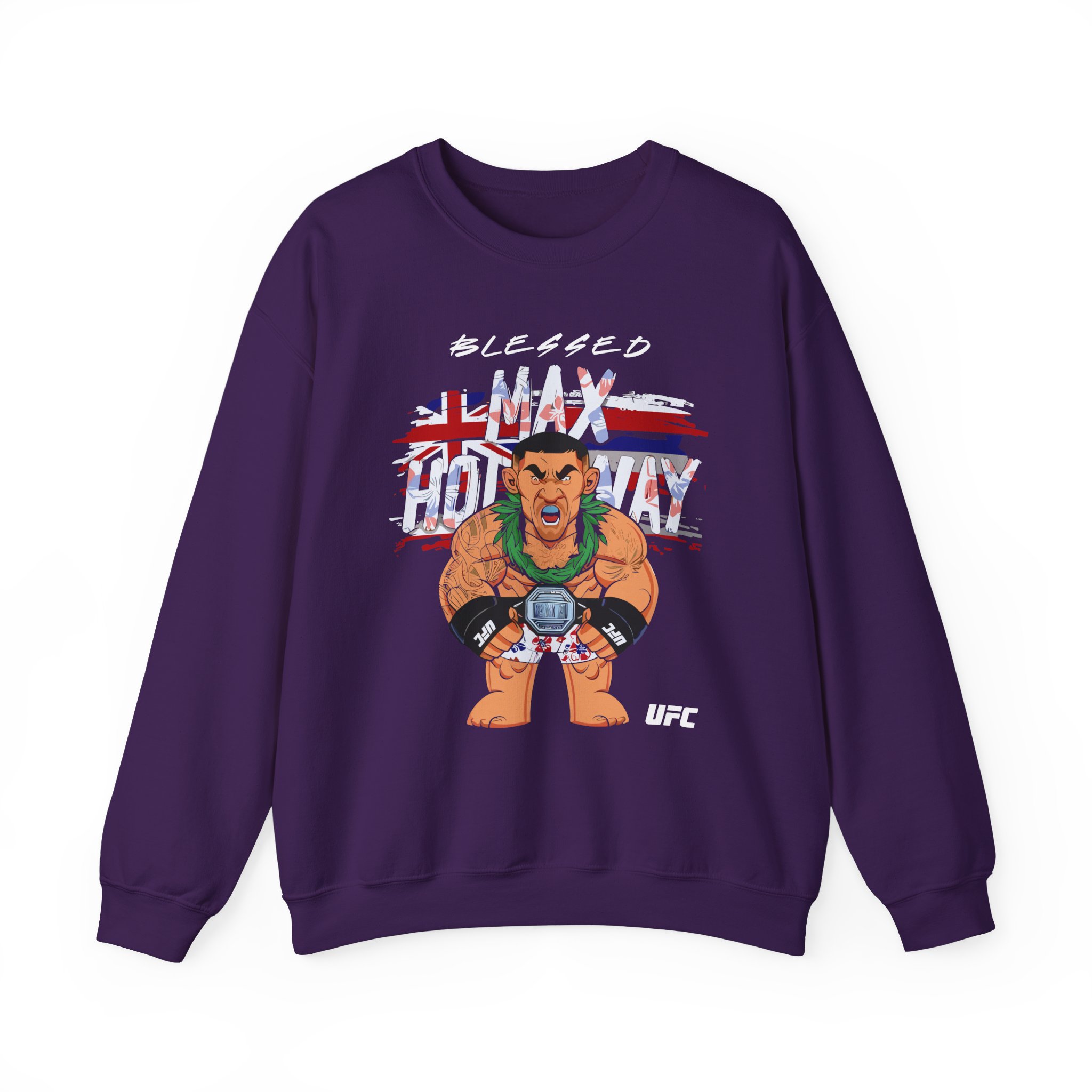 Max Holloway Big Shots Hawaii Unisex Heavy Blendâ„¢ Crewneck Sweatshirt