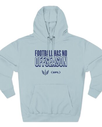 St. Louis Battlehawks Football Has No Offseason Three-Panel Fleece Hoodie