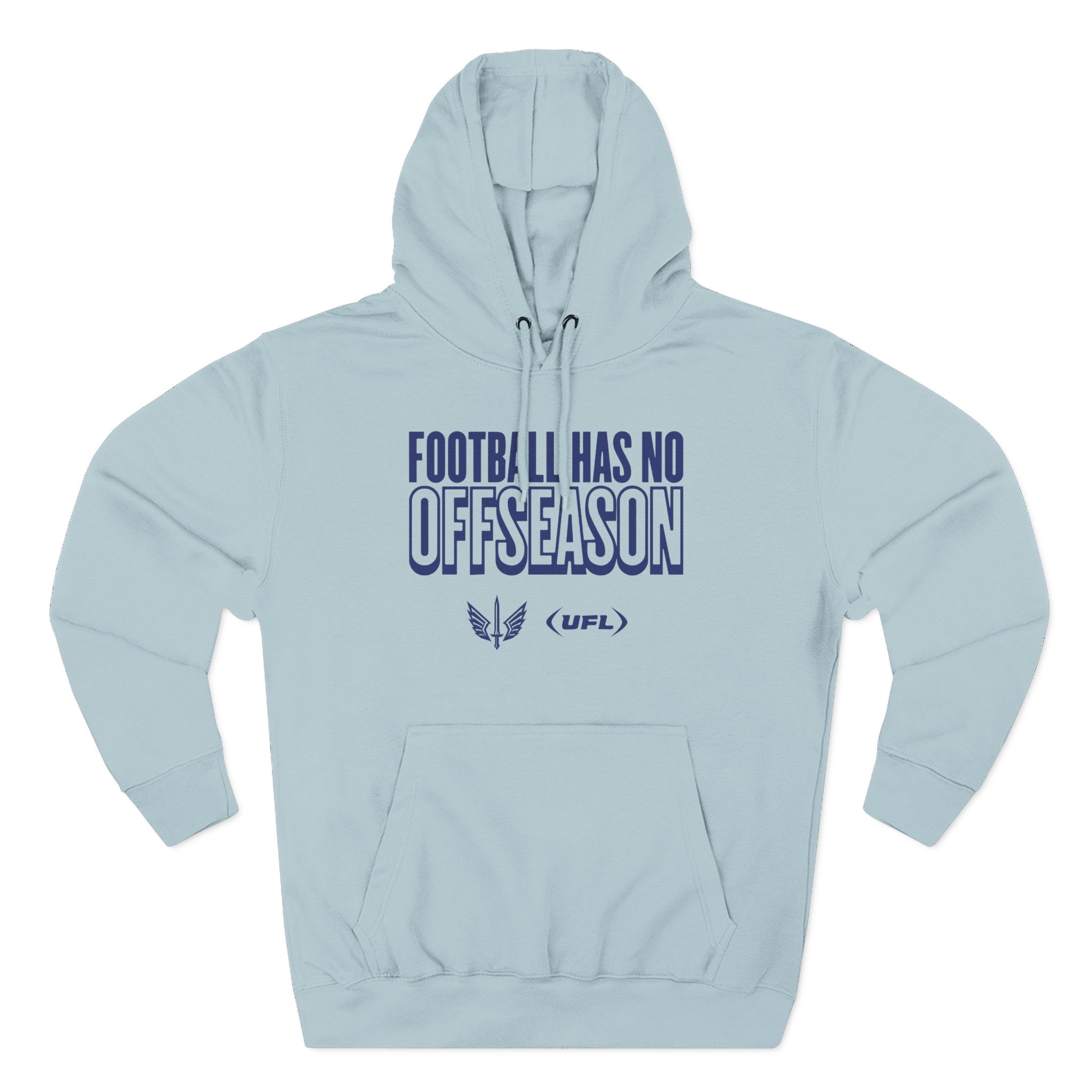 St. Louis Battlehawks Football Has No Offseason Three-Panel Fleece Hoodie