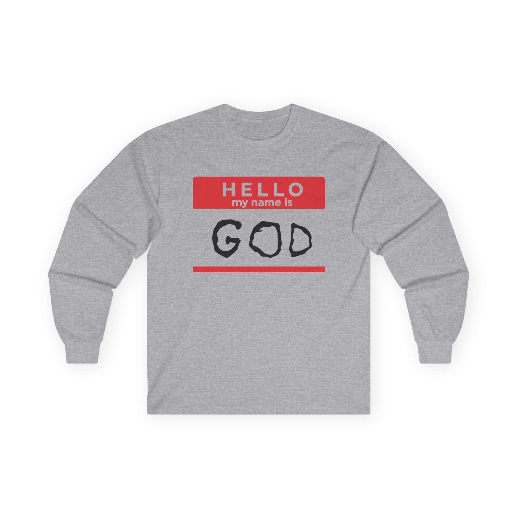 Aphex Twin Hello My Name is God Unisex Ultra Cotton Long Sleeve Tee