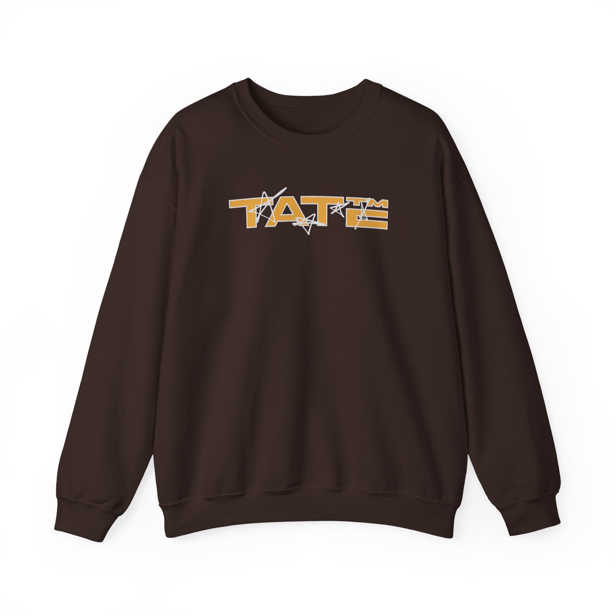 Tate Mcrae Stars Brown Unisex Heavy Blendâ„¢ Crewneck Sweatshirt
