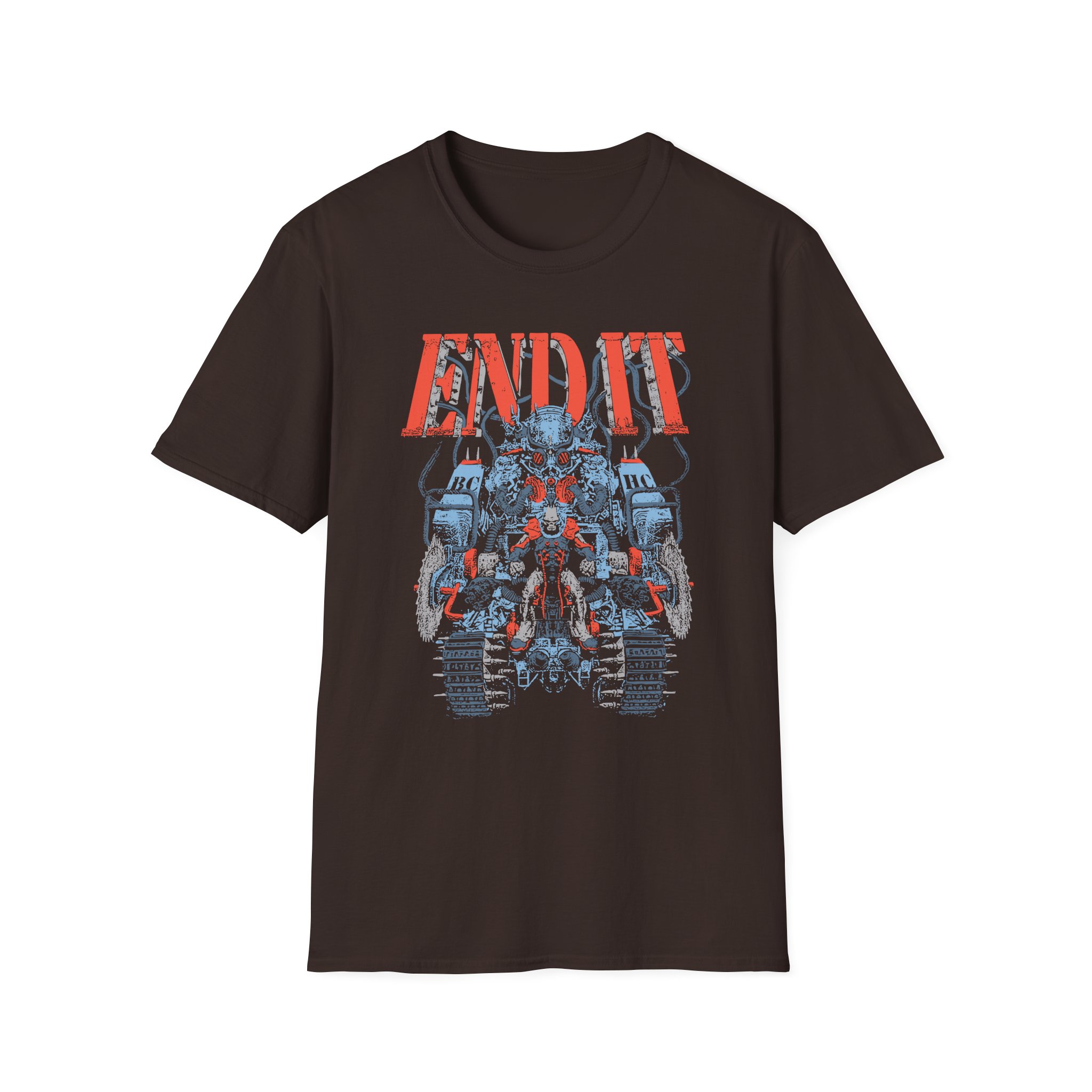 End It Mech Unisex Softstyle T-Shirt