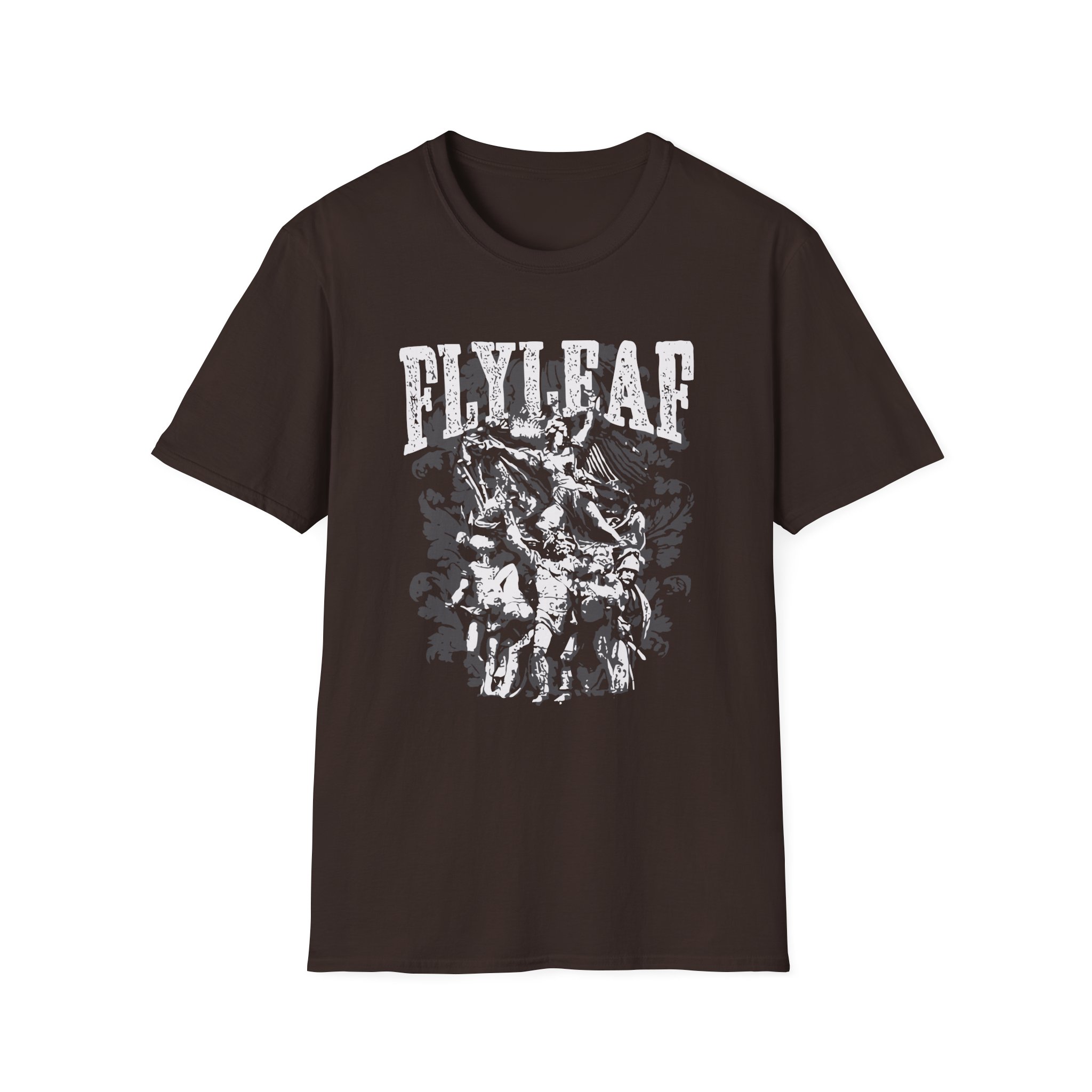 Flyleaf Carved Statues Unisex Softstyle T-Shirt