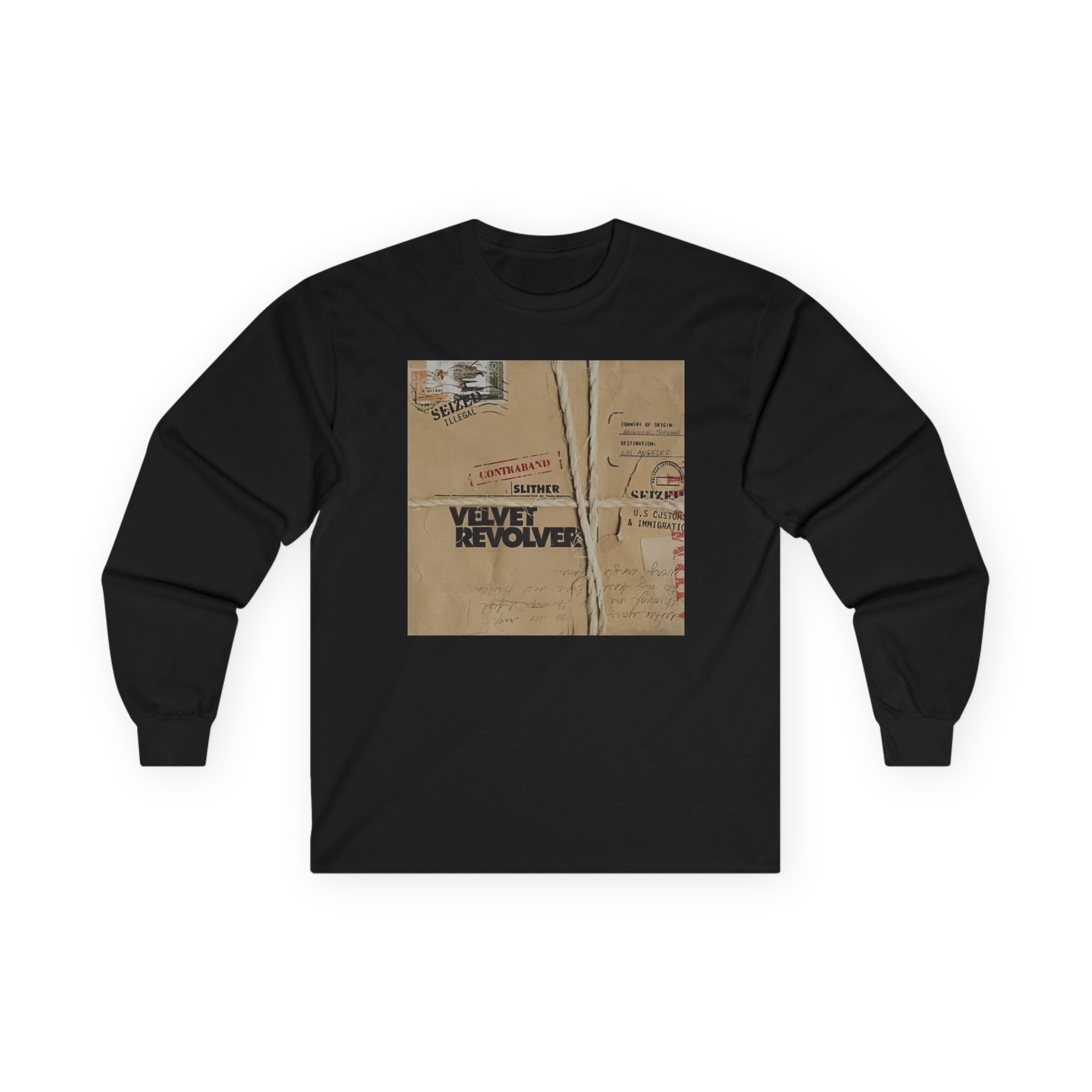 Velvet Revolver Slither 2 Album Cover Unisex Ultra Cotton Long Sleeve Tee