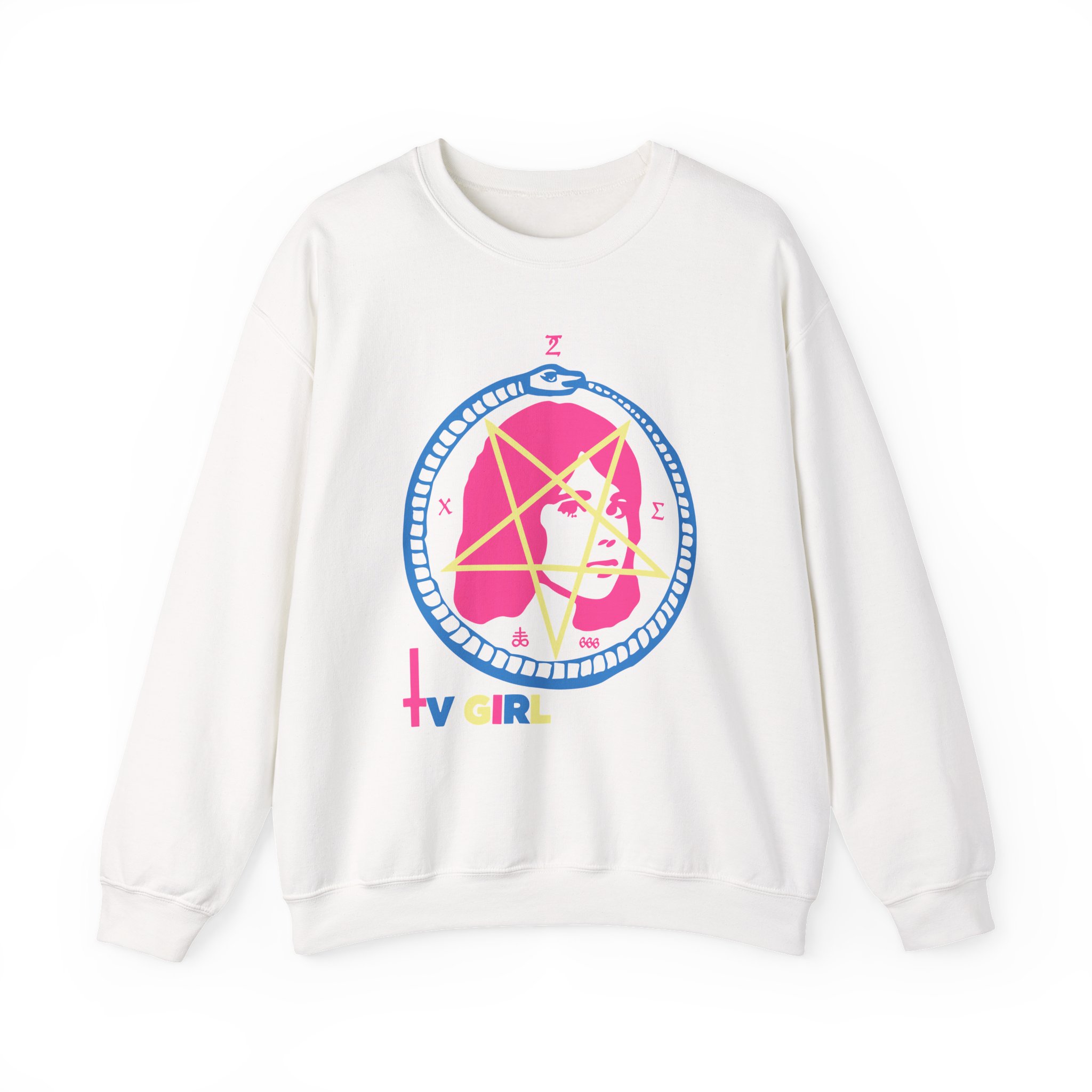 Tv Girl Unisex Heavy Blendâ„¢ Crewneck Sweatshirt