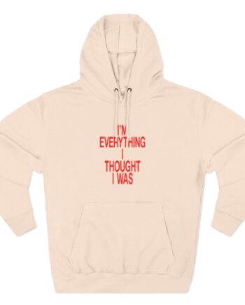 JT Im Everything Three-panel Fleece Hoodie