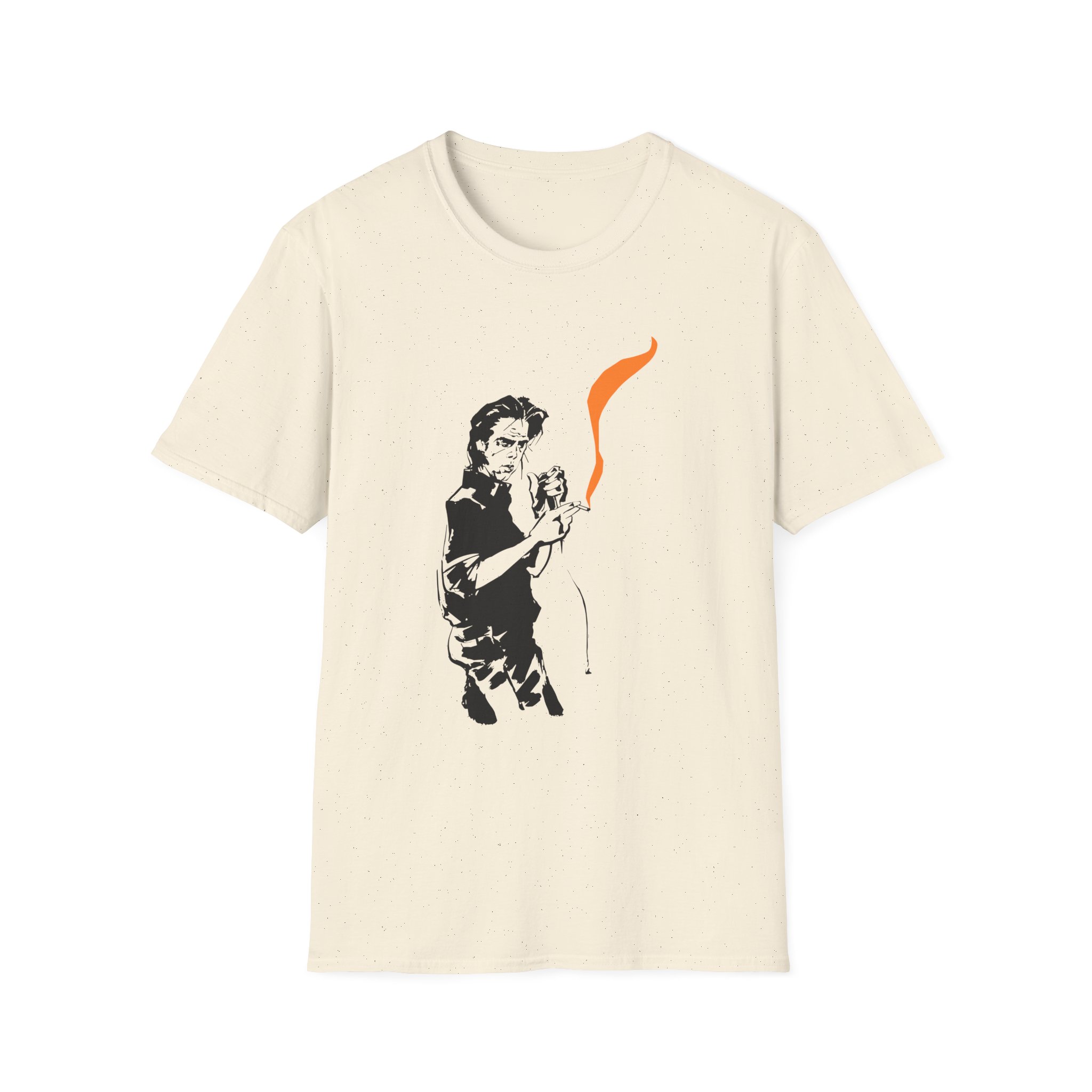 Nick Cave Smoking Unisex Softstyle T-Shirt