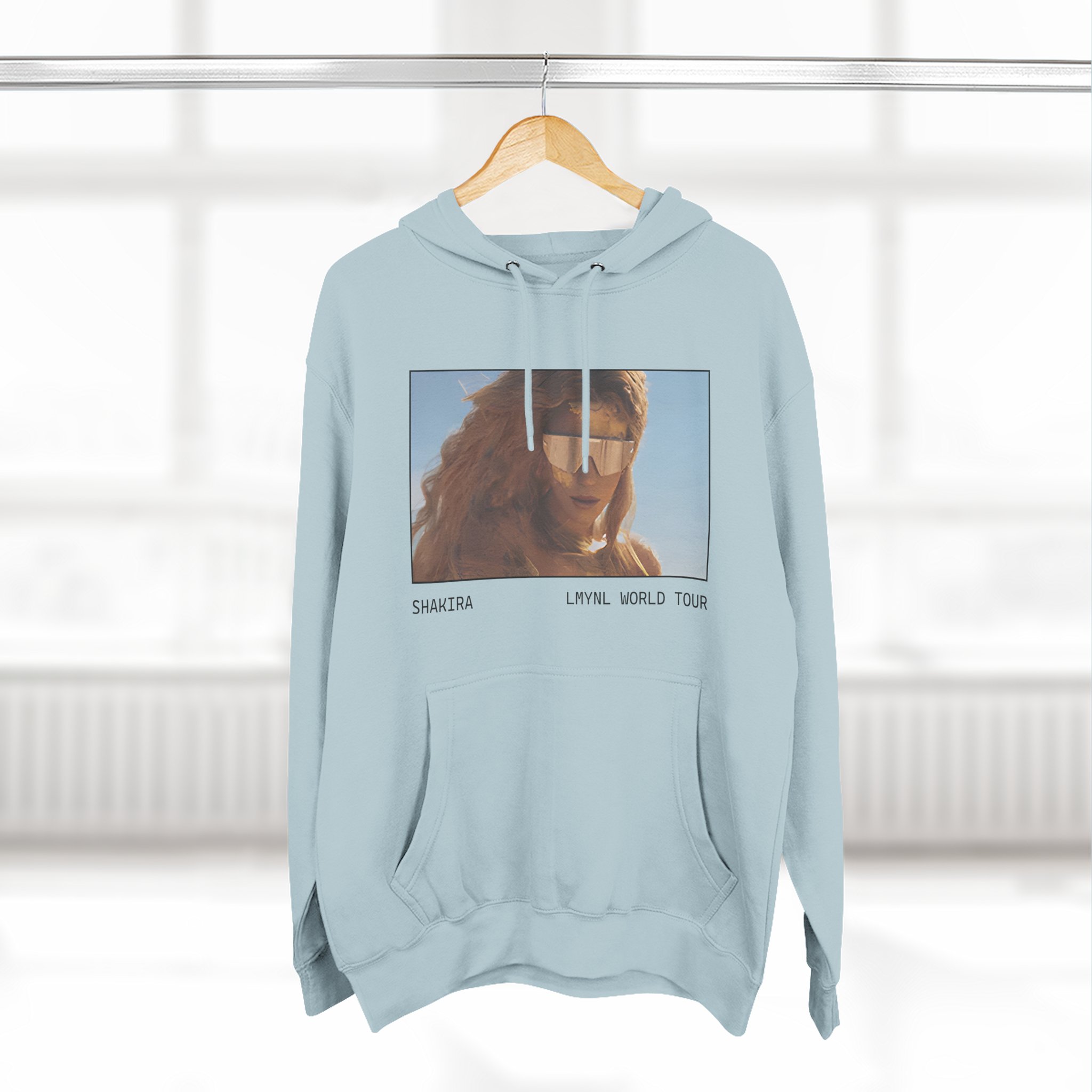 Shakira Sunglasses Three-Panel Fleece Hoodie