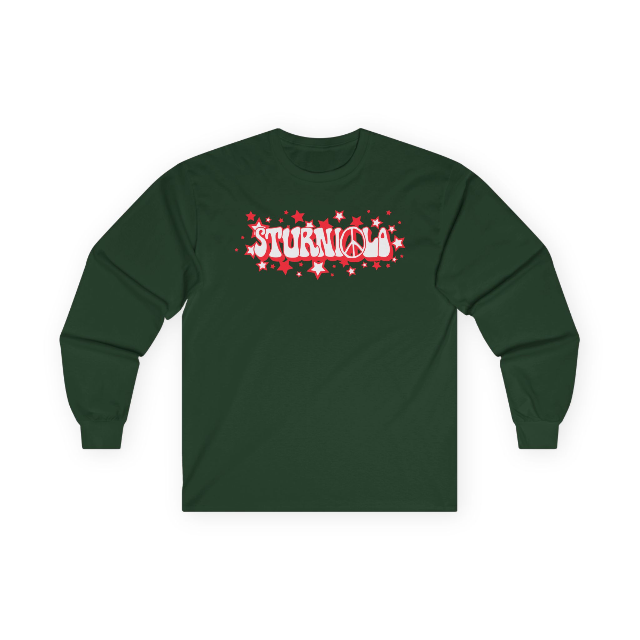 Sturniolo Peace & Stars Unisex Ultra Cotton Long Sleeve Tee