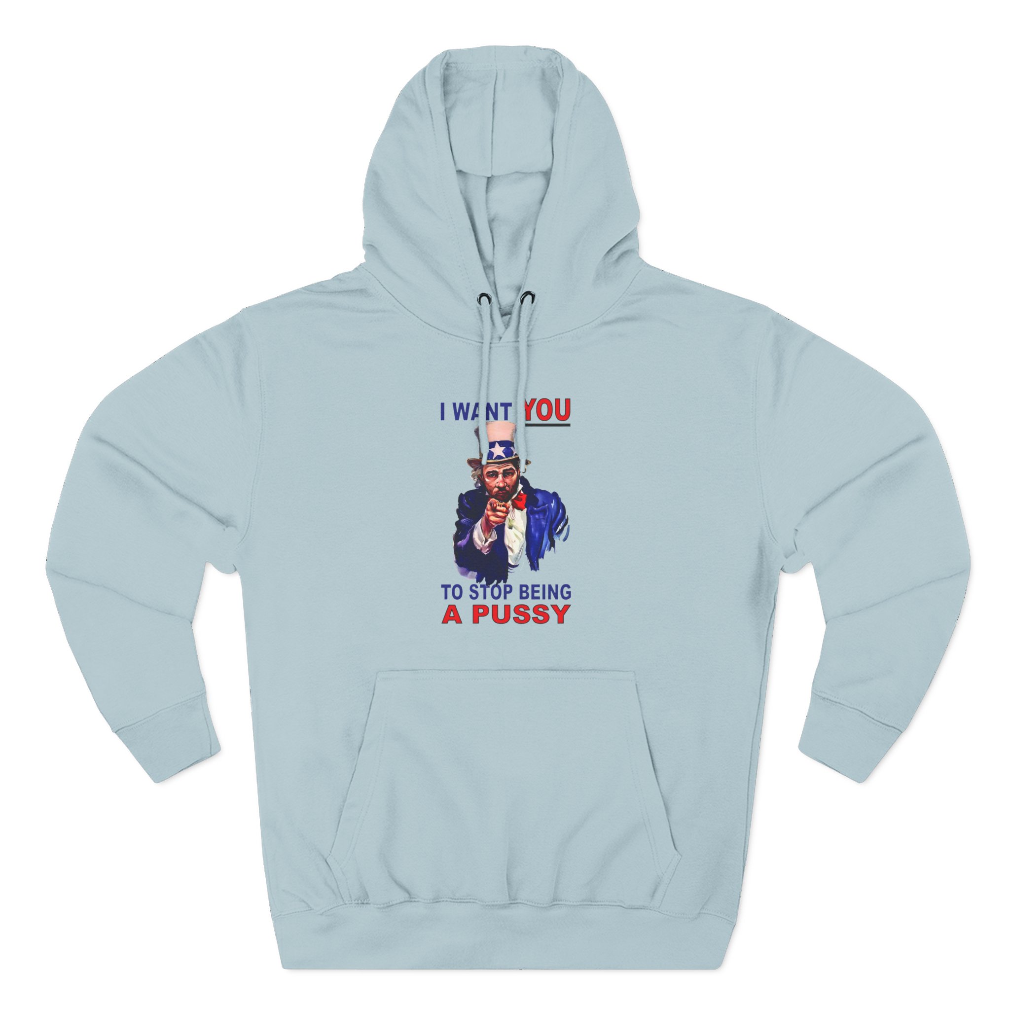Sean Strickland Don't Be a P***y Three-Panel Fleece Hoodie