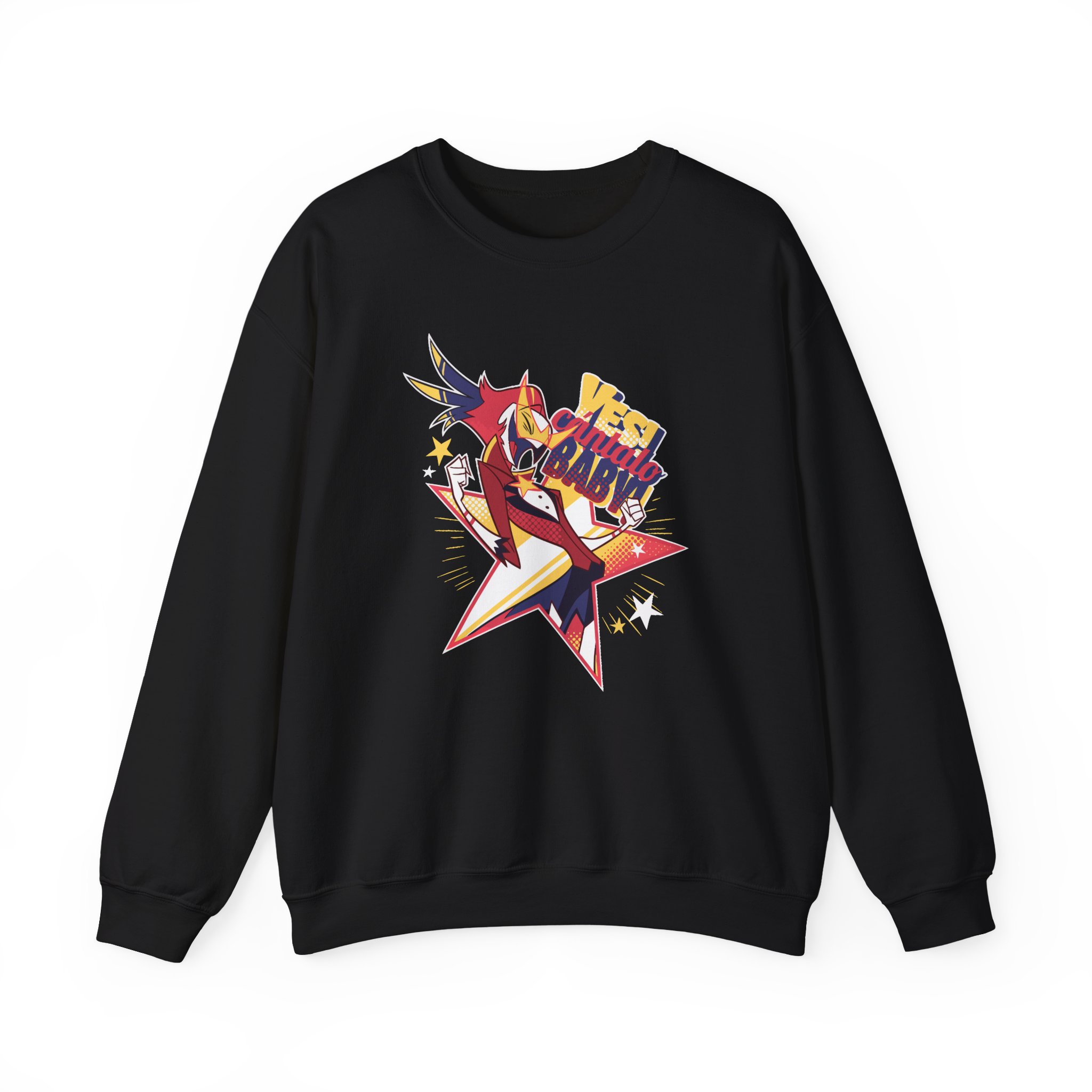Vivziepop Vassago Cantalo Baby Unisex Heavy Blendâ„¢ Crewneck Sweatshirt