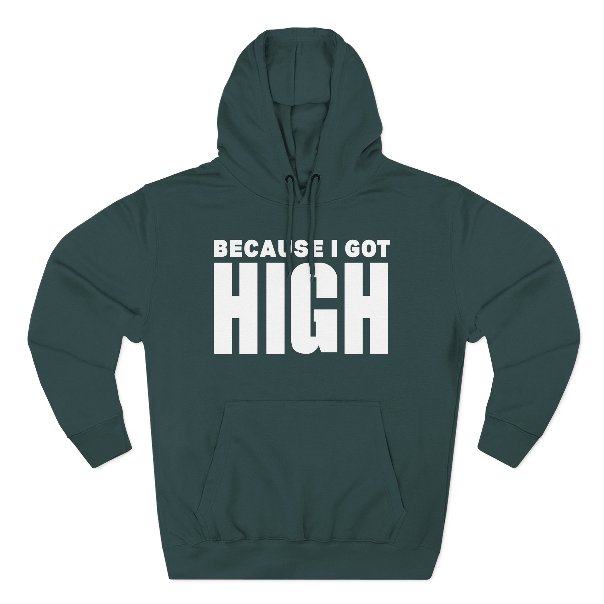 Afroman Because I Got High Three-Panel Fleece Hoodie