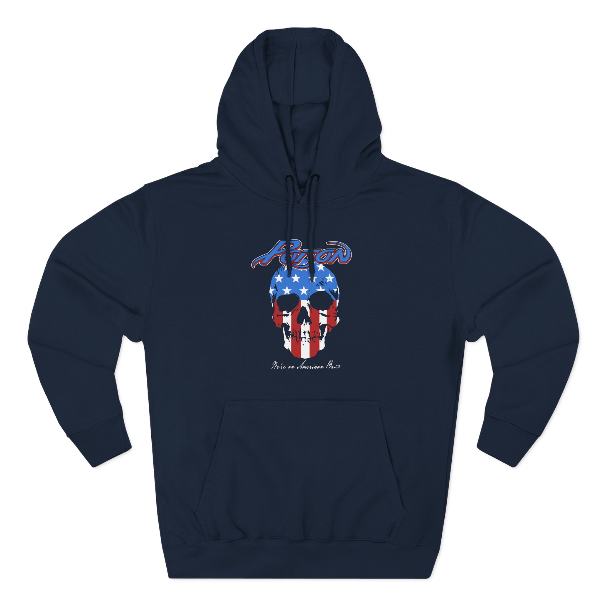 Poison American Band Three-Panel Fleece Hoodie