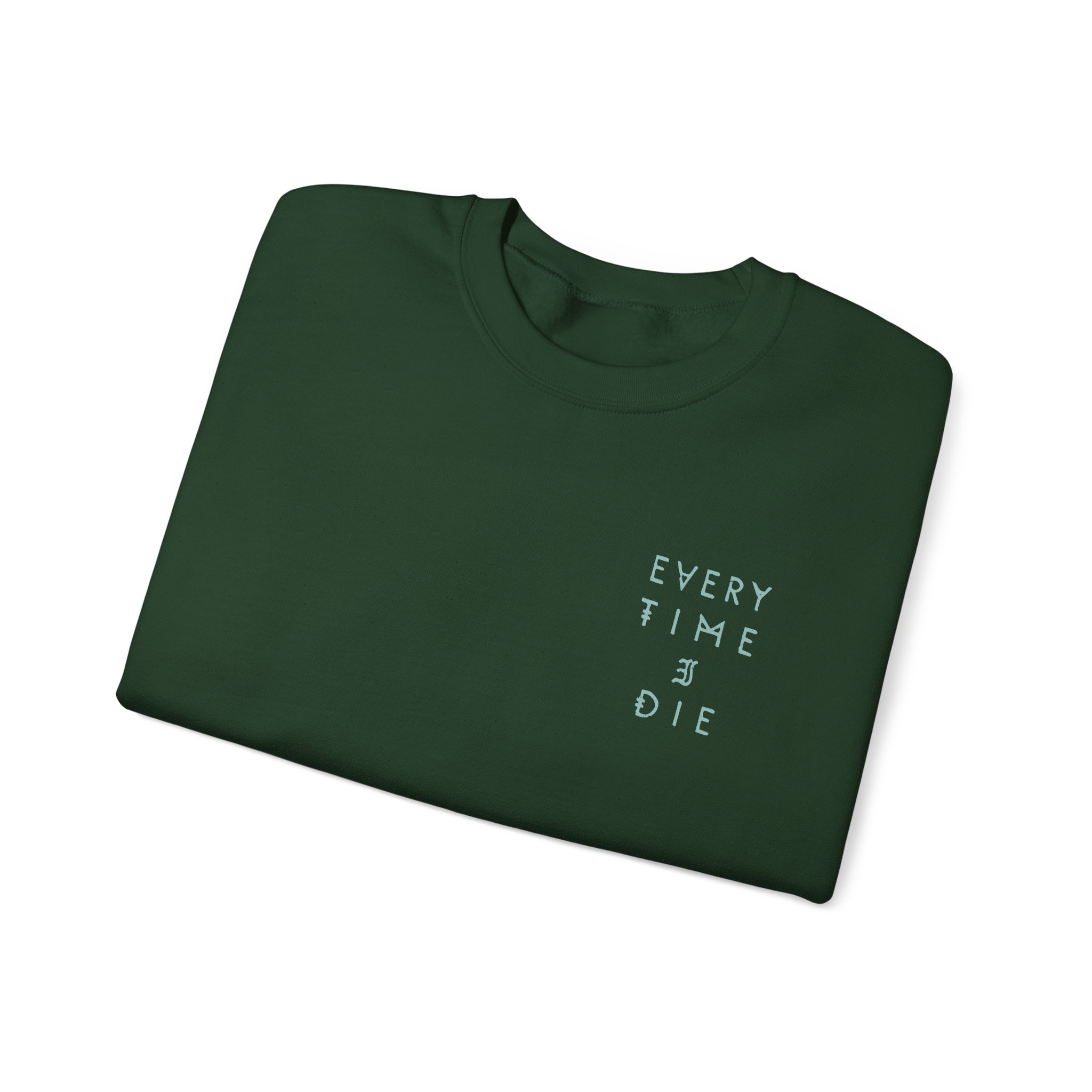 Every Time I Die Fpu Pigment Dyed Unisex Heavy Blend Crewneck Sweatshirt
