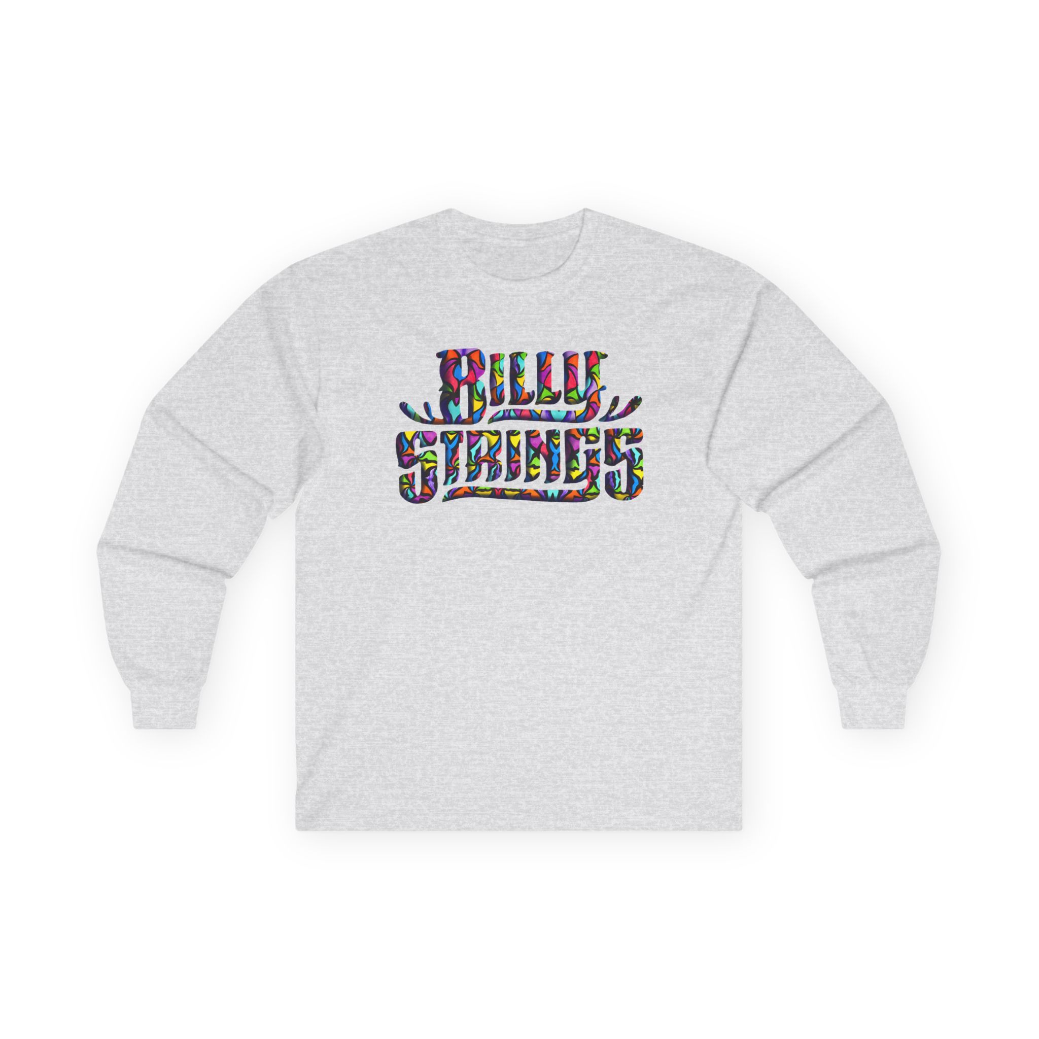 Billy Strings Colorful Classic Logo Unisex Ultra Cotton Long Sleeve Tee