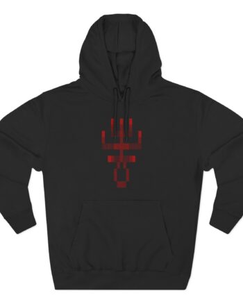 Ultrakill Keygen Church Three-Panel Fleece Hoodie