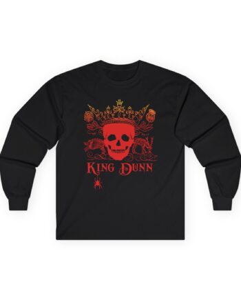 Melvins King Dunn Crown Skull Unisex Ultra Cotton Long Sleeve Tee