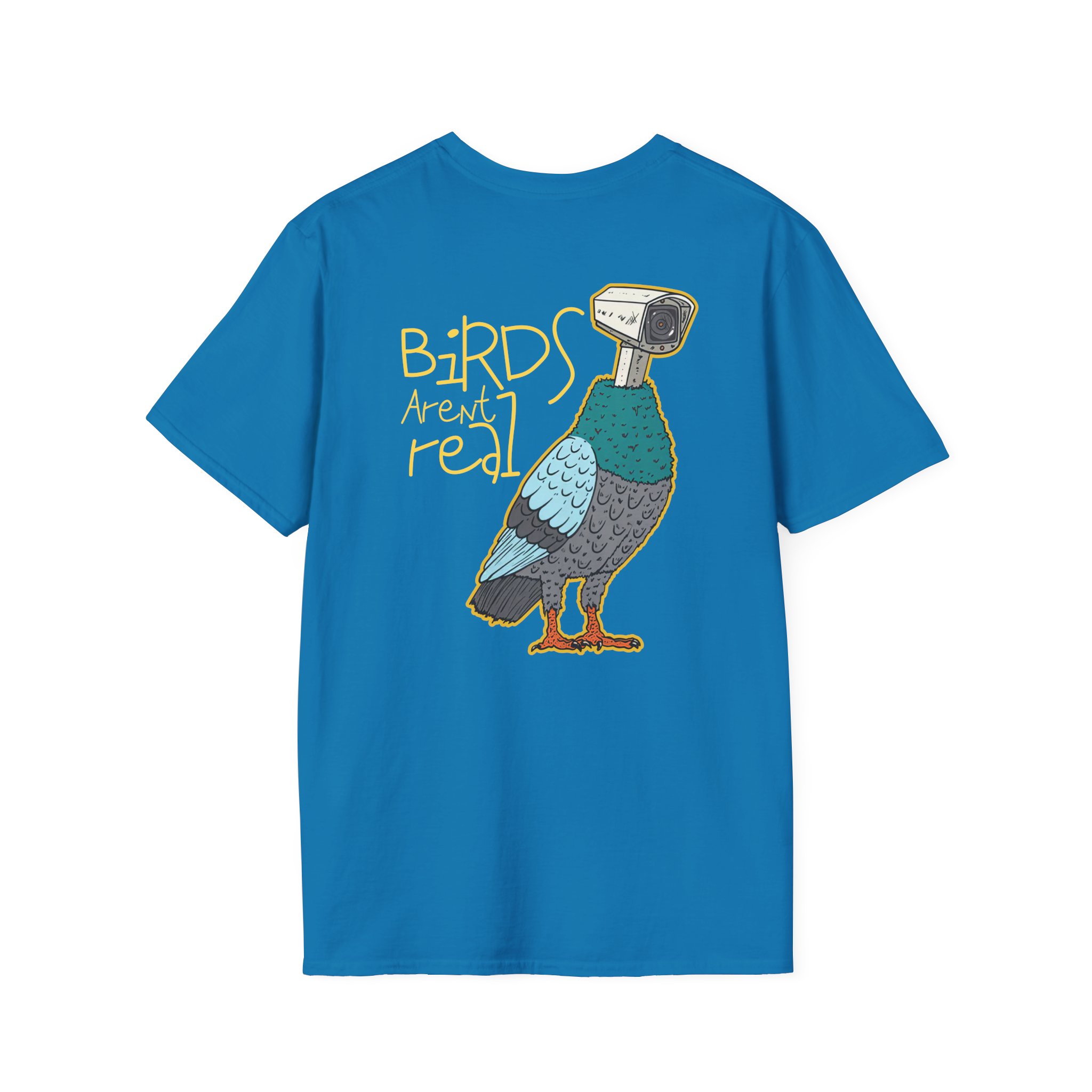 Birds Arent Real Unisex Softstyle T-Shirt