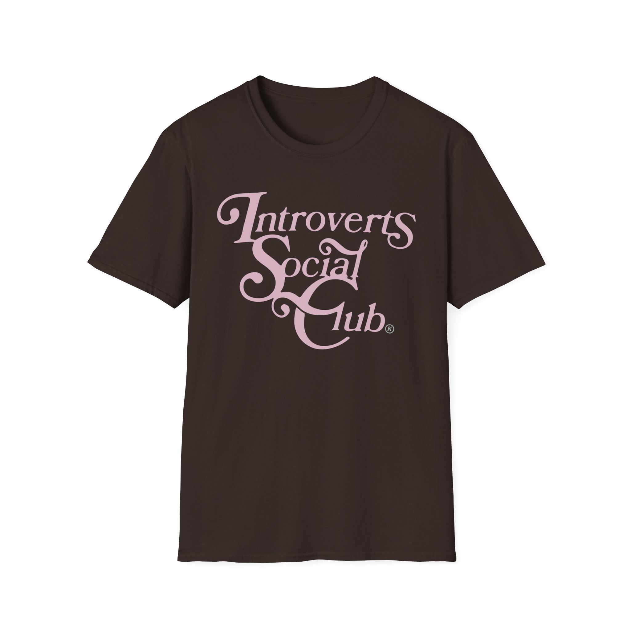 Kallmekris Introverts Social Club Unisex Softstyle T-Shirt