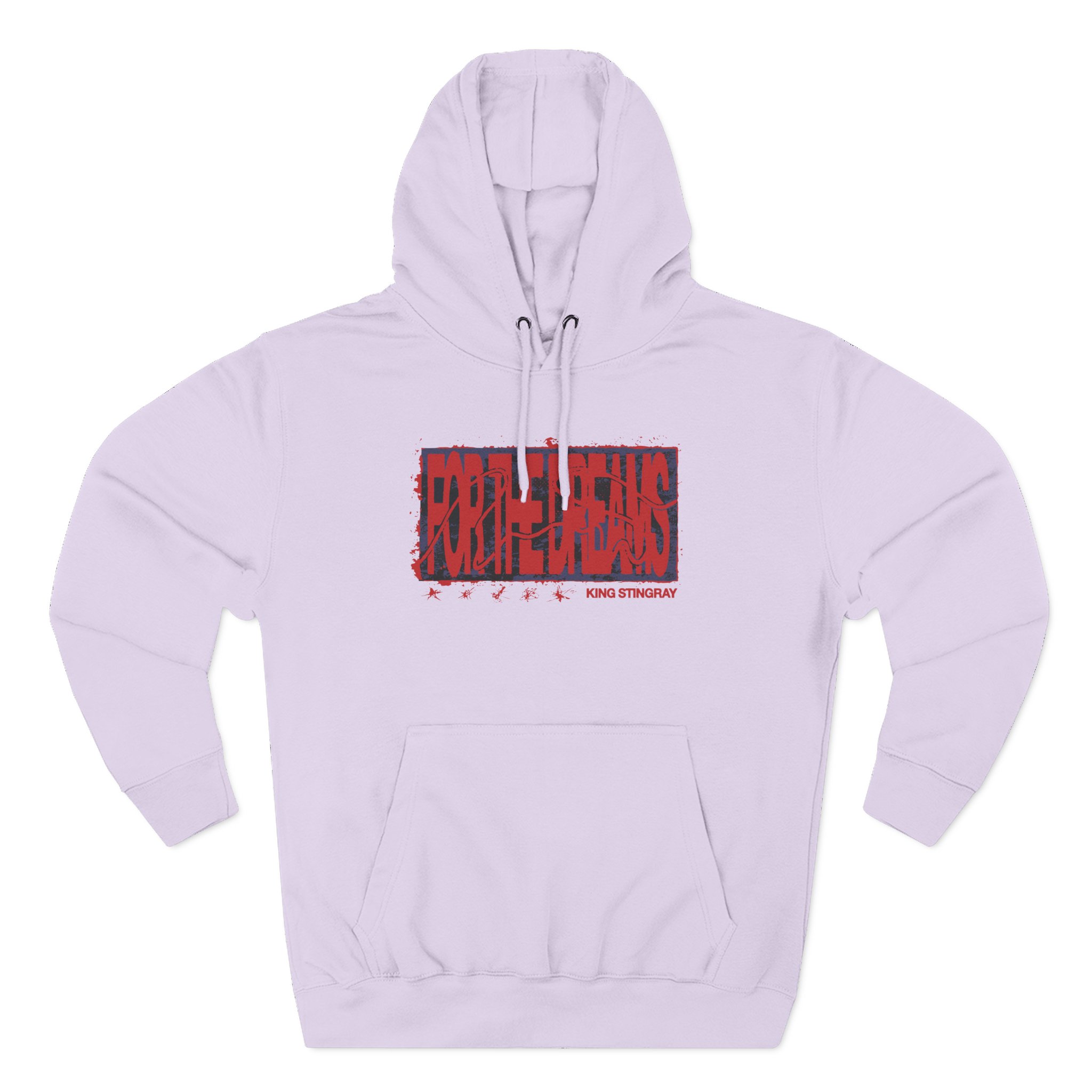 King Stingray for the Dreams Three-Panel Fleece Hoodie