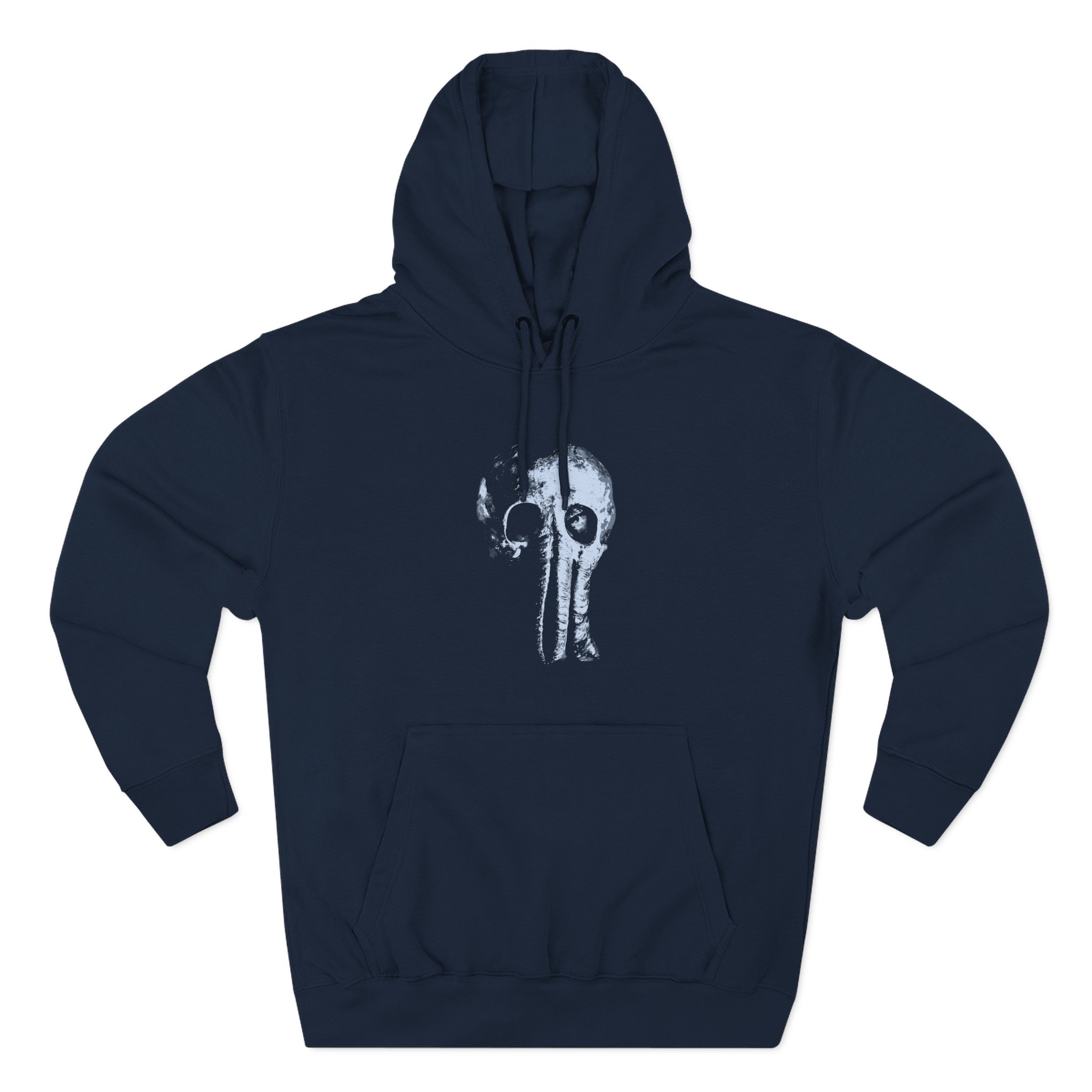 Absent in Body Plague God Three-Panel Fleece Hoodie