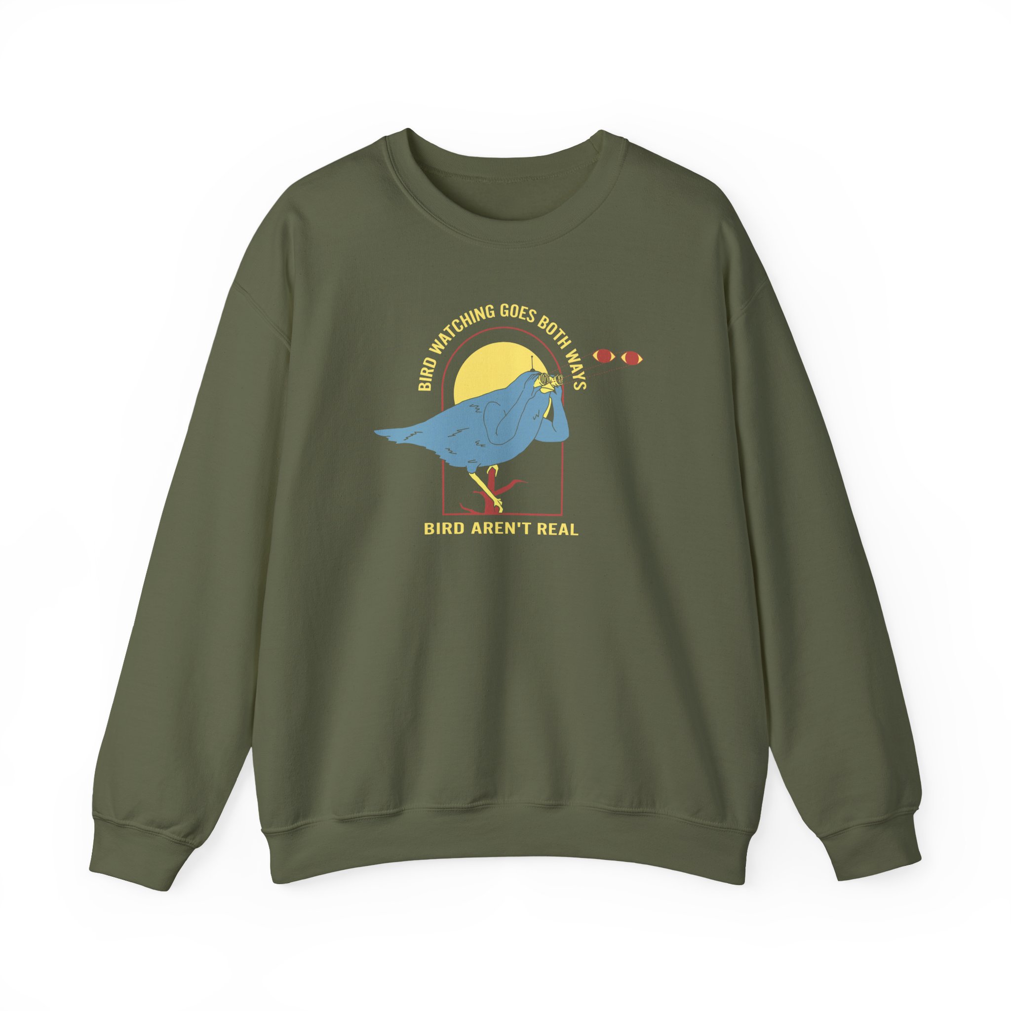 Birds Arent Real Unisex Heavy Blendâ„¢ Crewneck Sweatshirt
