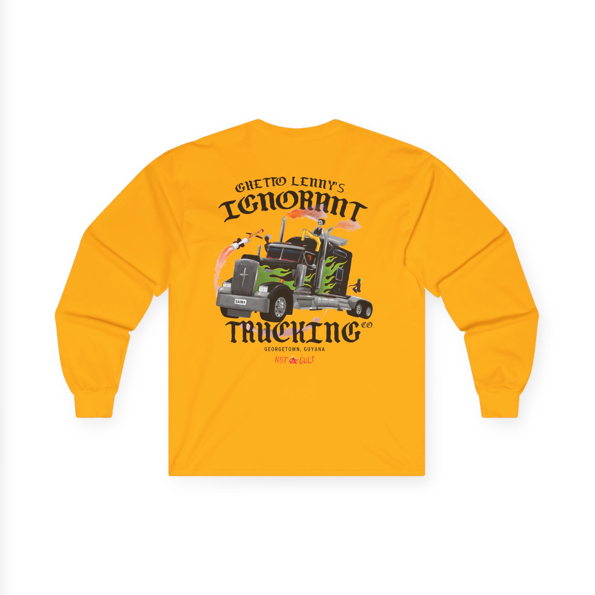 Saint Jhn Ghetto Lenny's Trucking Co. Unisex Ultra Cotton Long Sleeve Tee